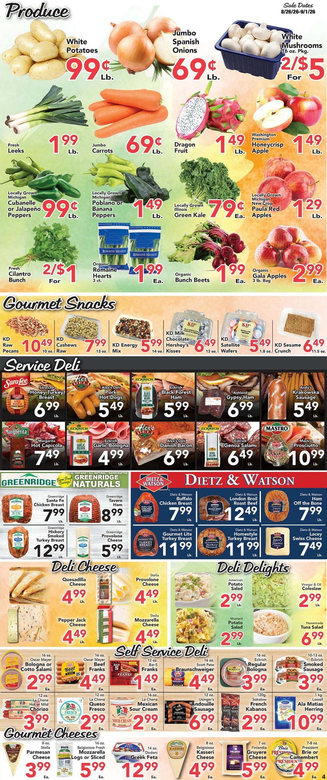 Eurofresh Market Weekly Ad August 26 - September 1, 2026