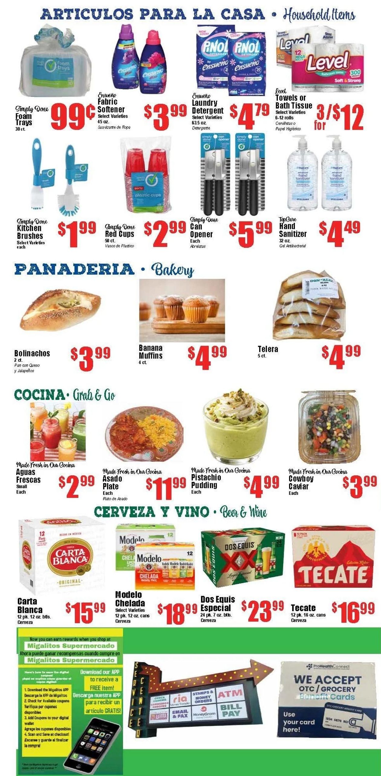 Migalitos Supermercado Weekly Ad August 19 - September 25, 2026