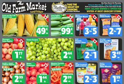 The Old Farm Market (Courtenay) Flyer August 27 to September 2