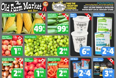 The Old Farm Market (Victoria) Flyer August 27 to September 2