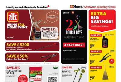 Home Hardware Building Centre (ON) Flyer August 27 to September 9
