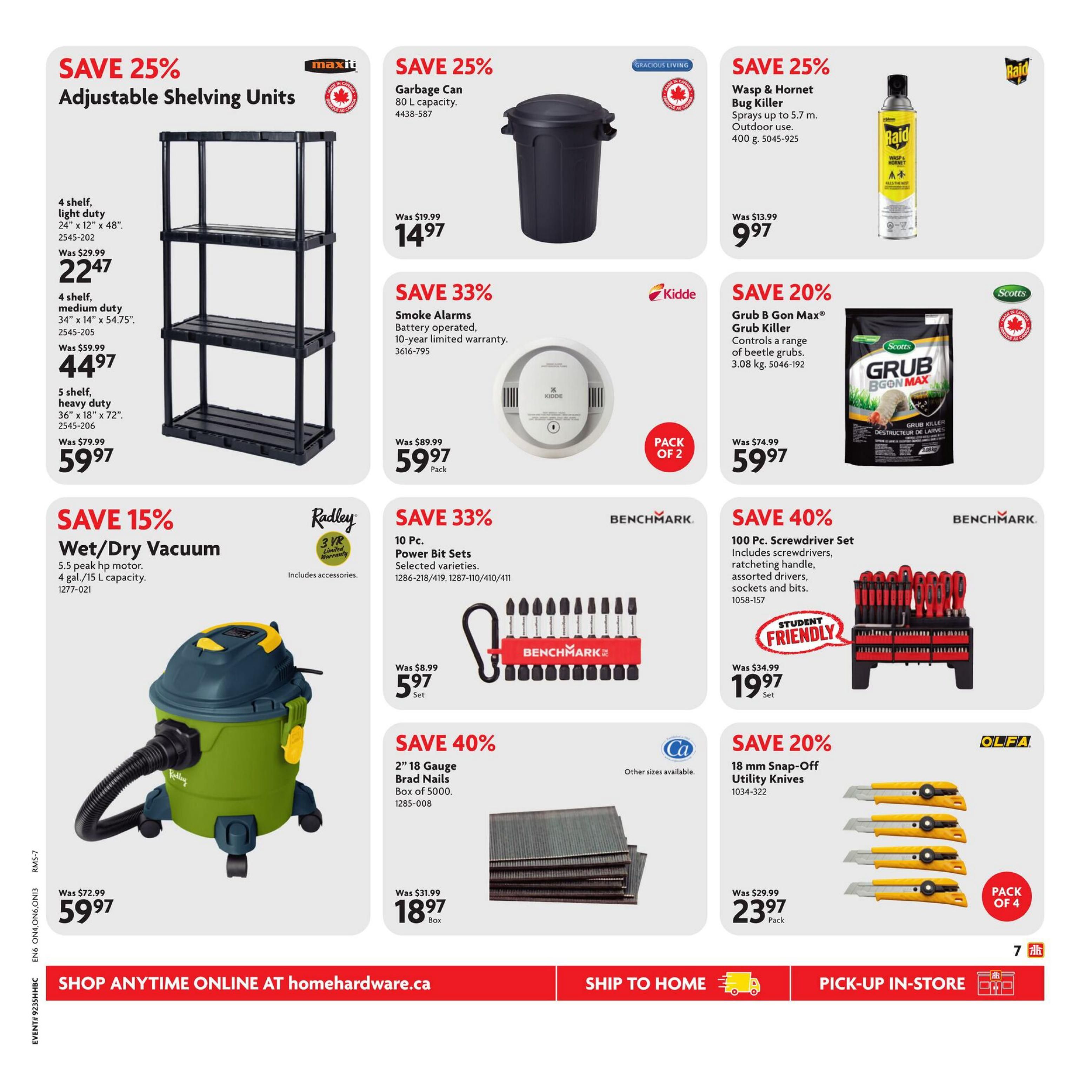Home Hardware Building Centre (ON) Flyer August 27 to September 9