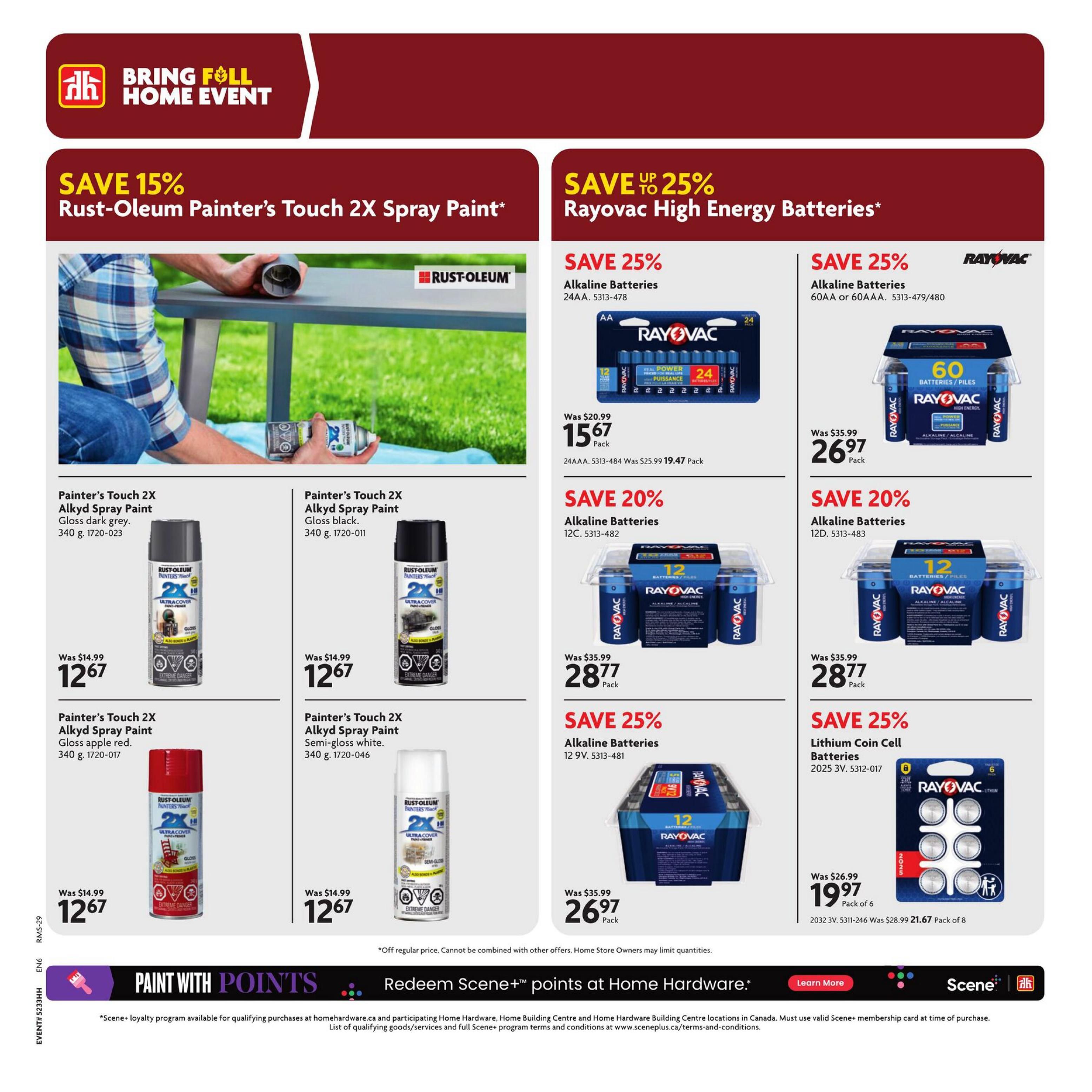 Home Hardware Building Centre (ON) Flyer August 27 to September 9