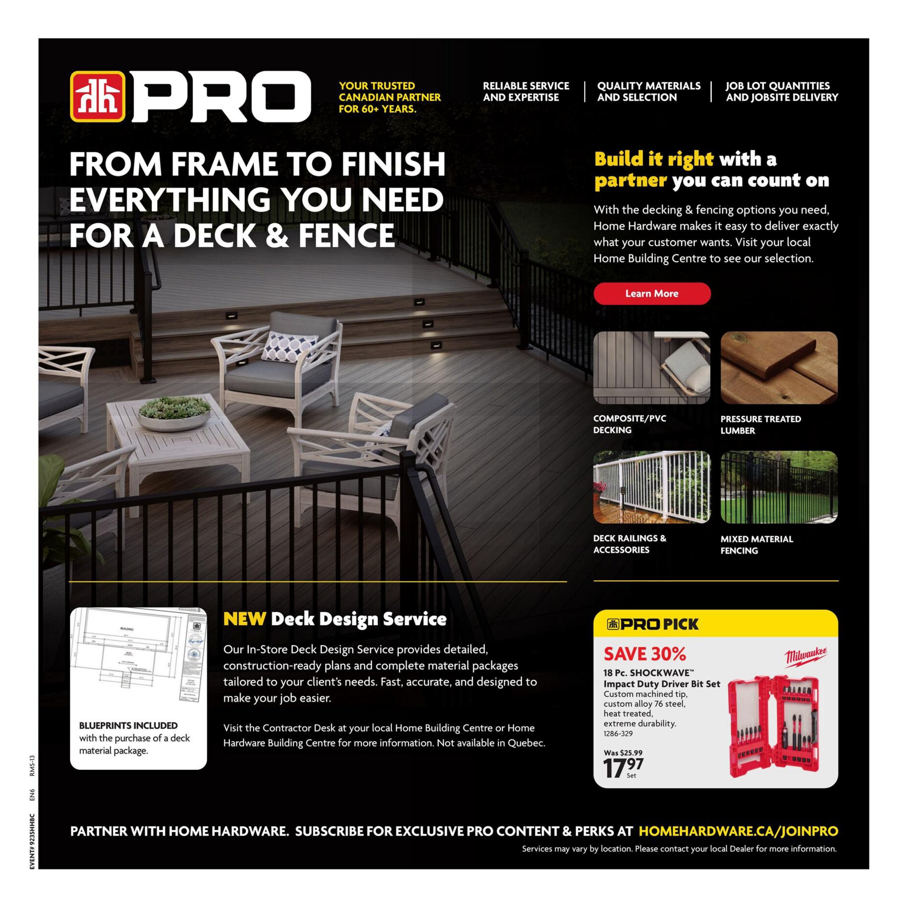 Home Hardware Building Centre (ON) Flyer August 27 to September 9