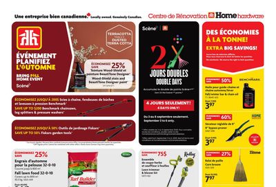 Home Hardware Building Centre (QC) Flyer August 27 to September 9
