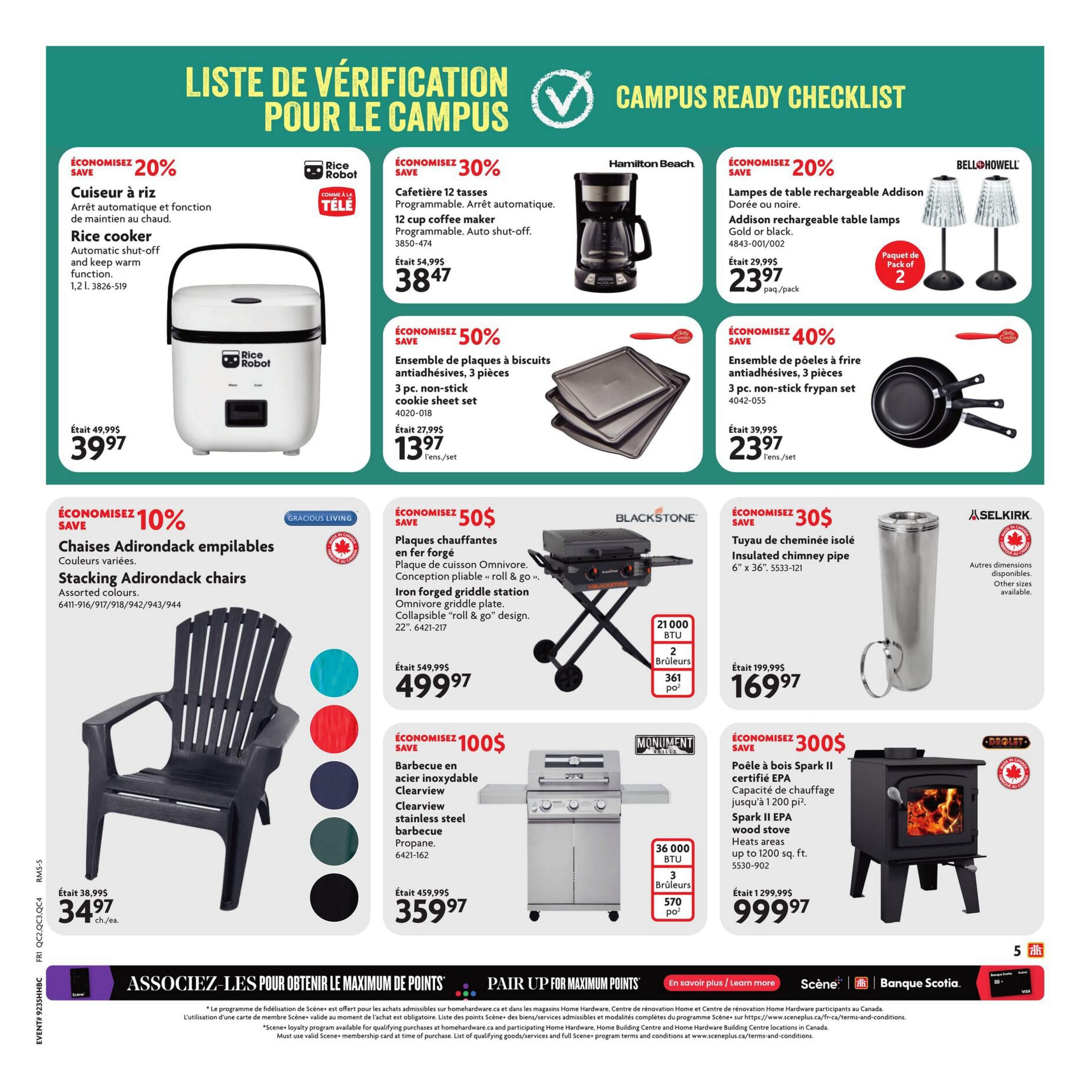 Home Hardware Building Centre (QC) Flyer August 27 to September 9