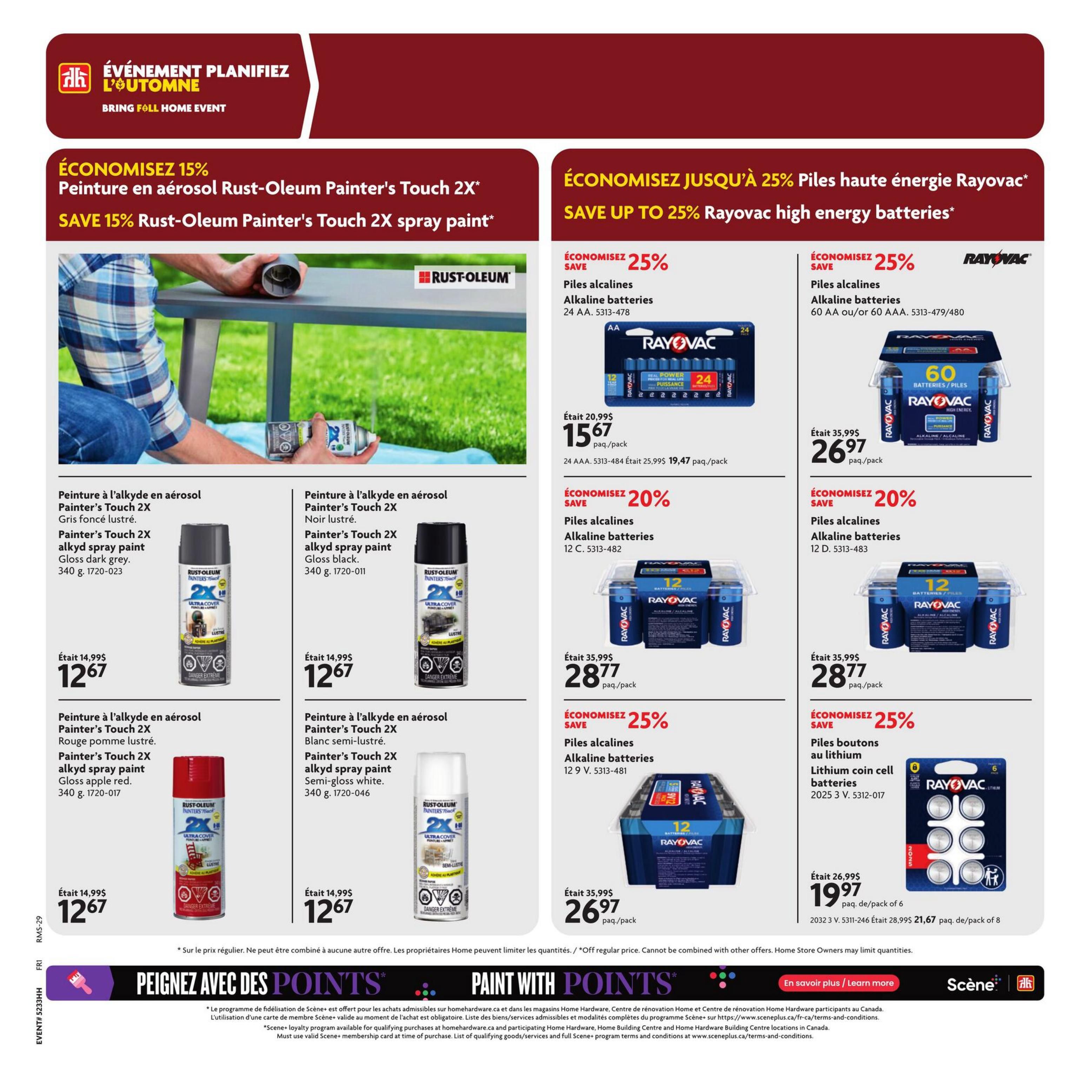 Home Hardware Building Centre (QC) Flyer August 27 to September 9