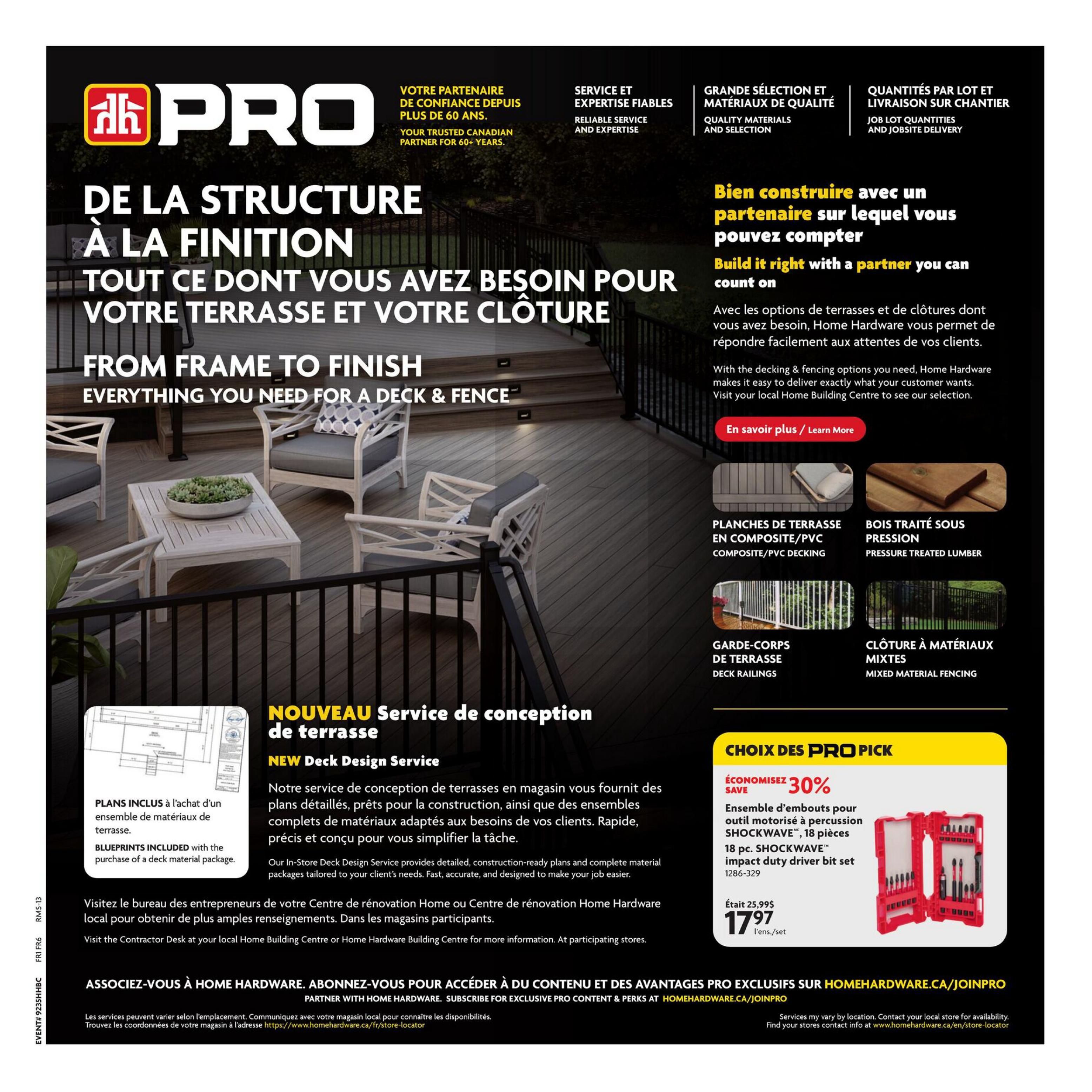 Home Hardware Building Centre (QC) Flyer August 27 to September 9