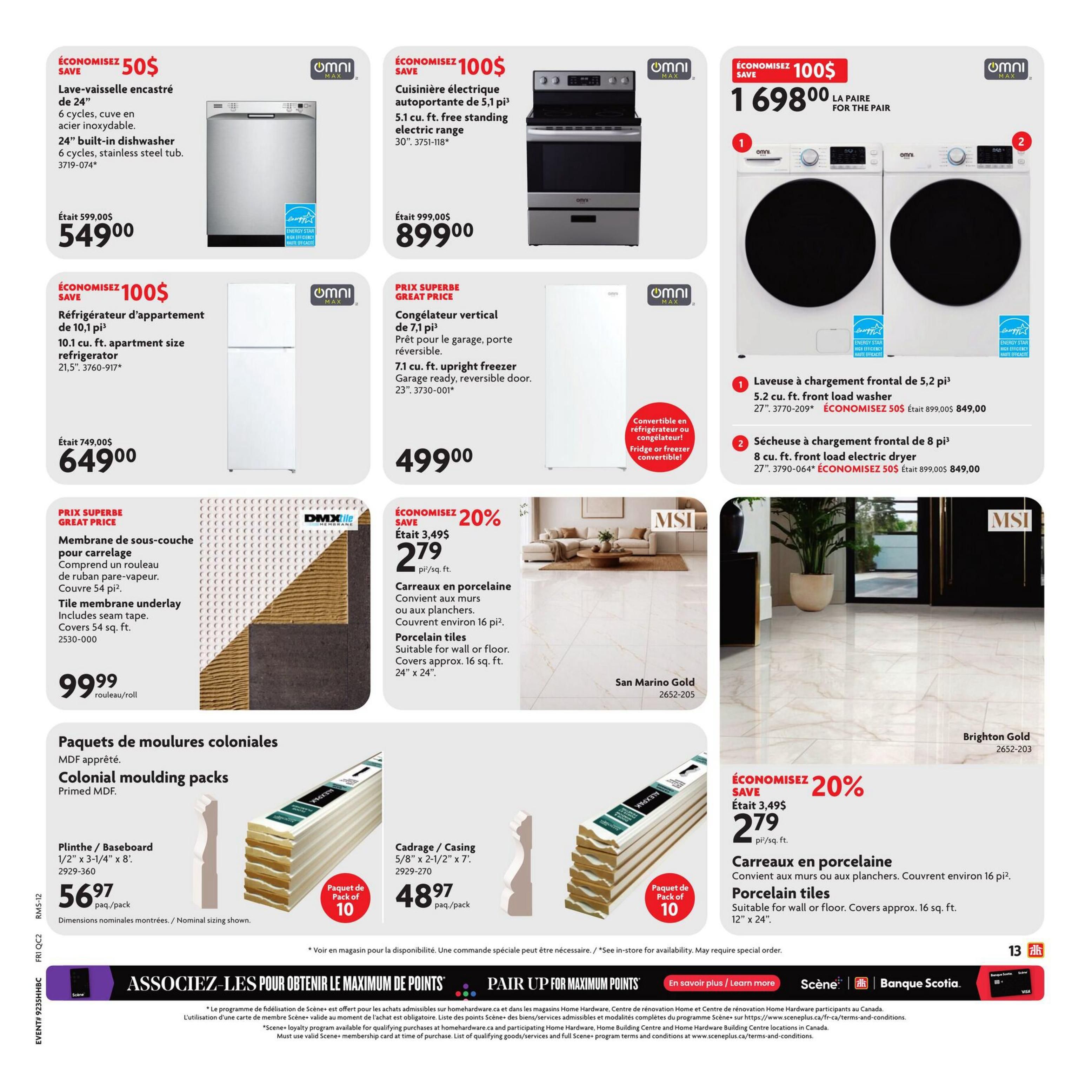 Home Hardware Building Centre (QC) Flyer August 27 to September 9