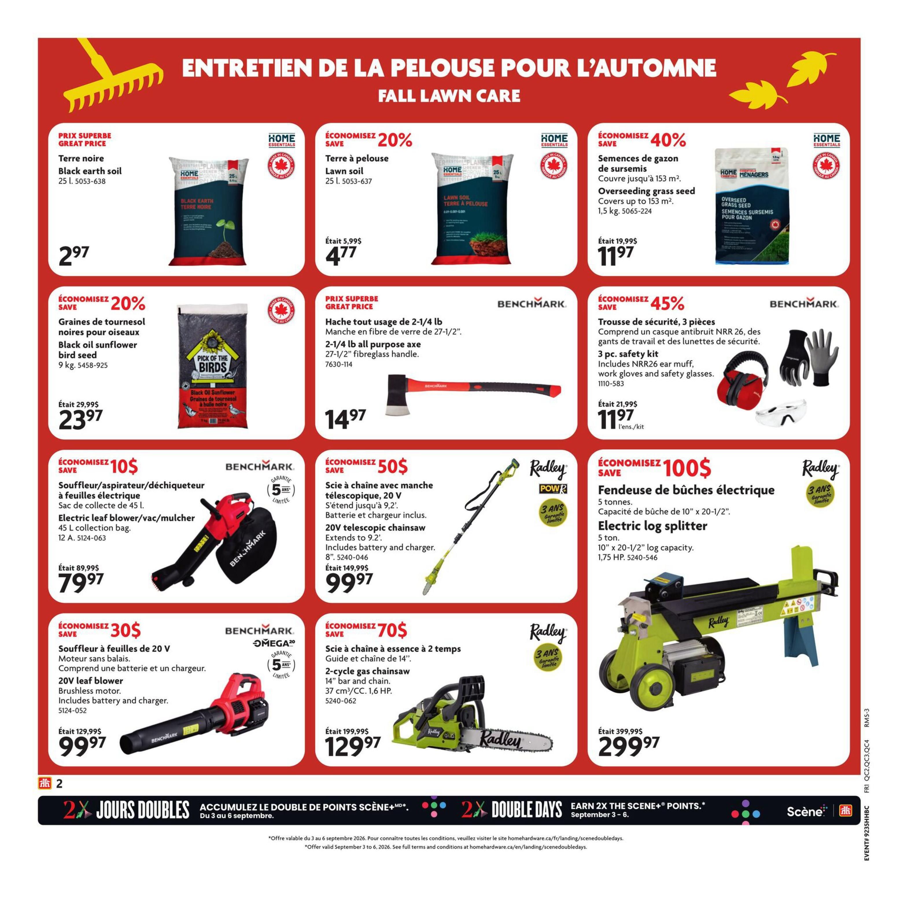 Home Hardware Building Centre (QC) Flyer August 27 to September 9