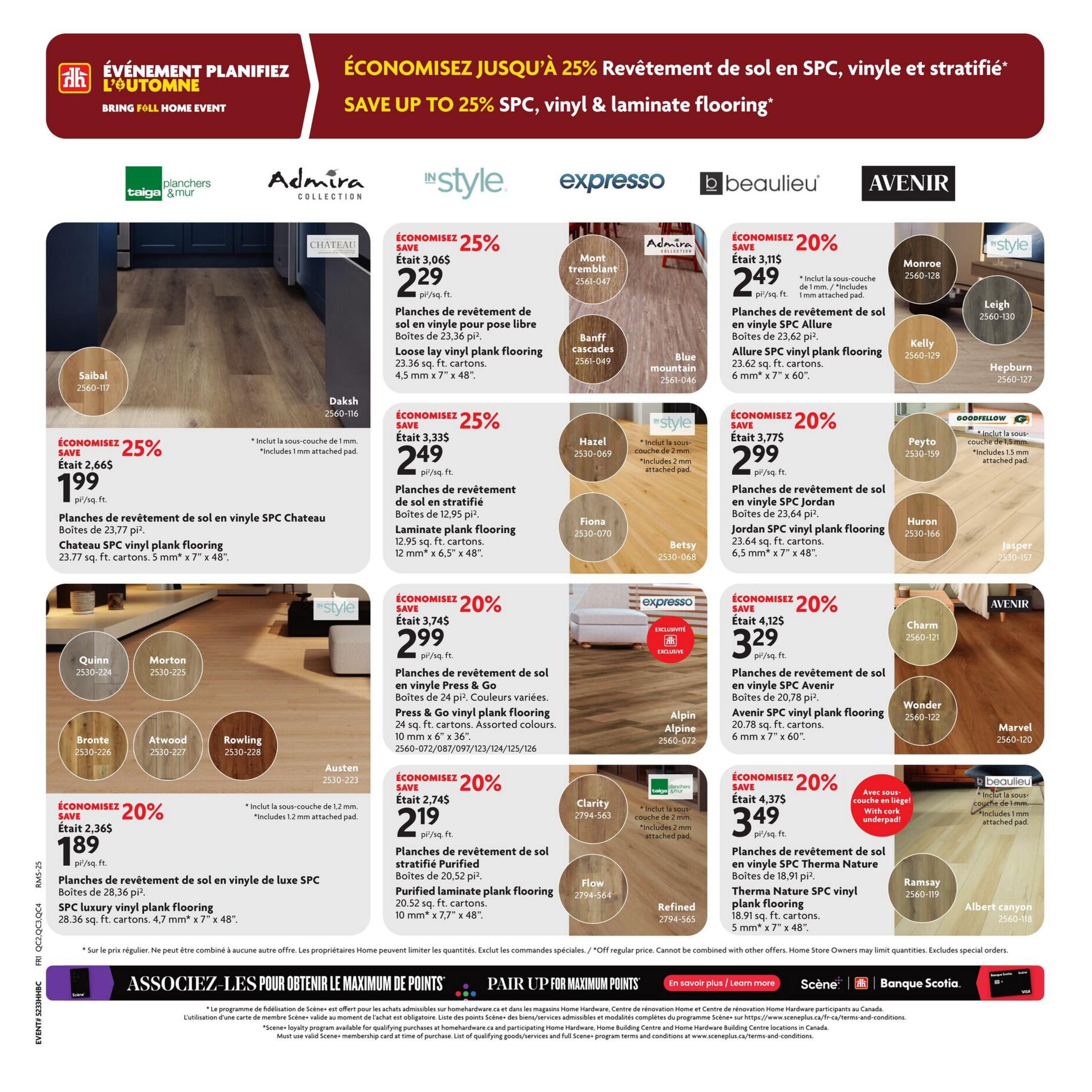 Home Hardware Building Centre (QC) Flyer August 27 to September 9