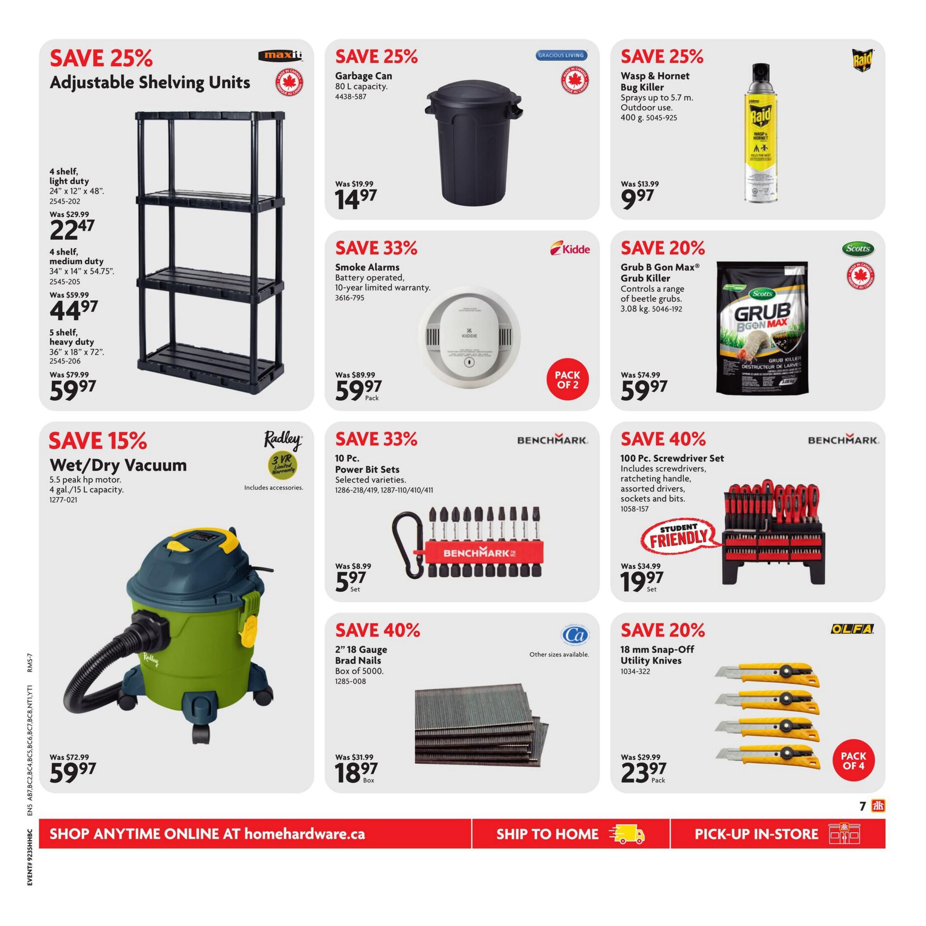 Home Hardware Building Centre (BC) Flyer August 27 to September 9