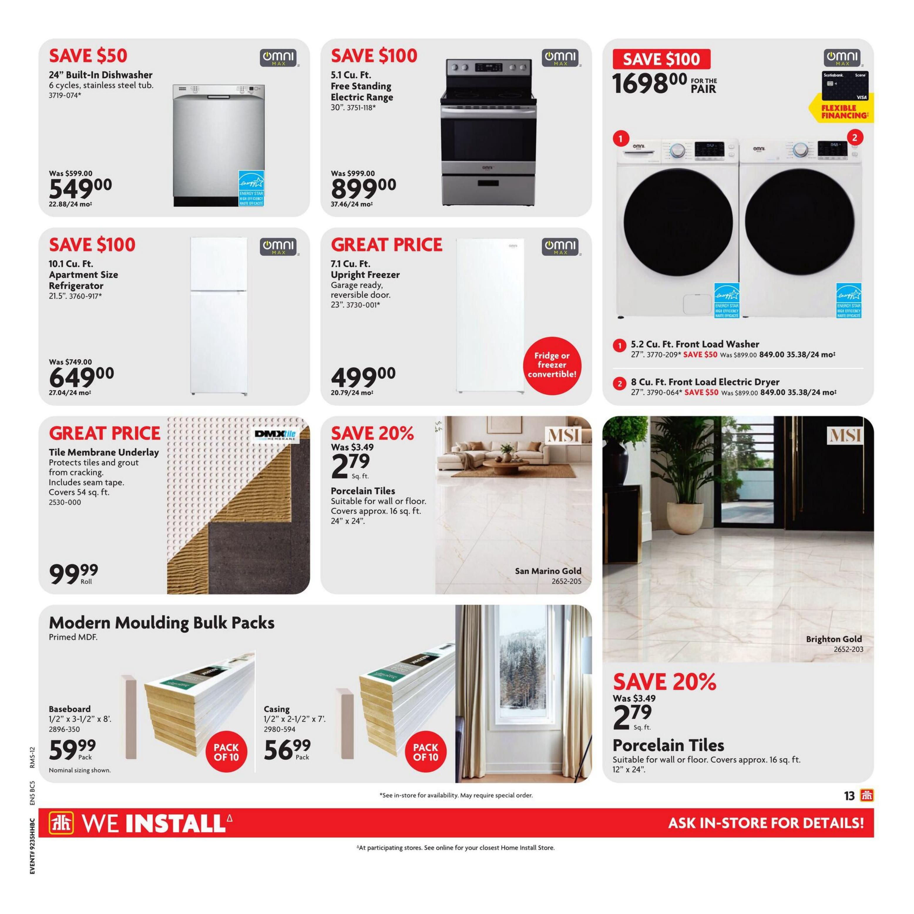 Home Hardware Building Centre (BC) Flyer August 27 to September 9