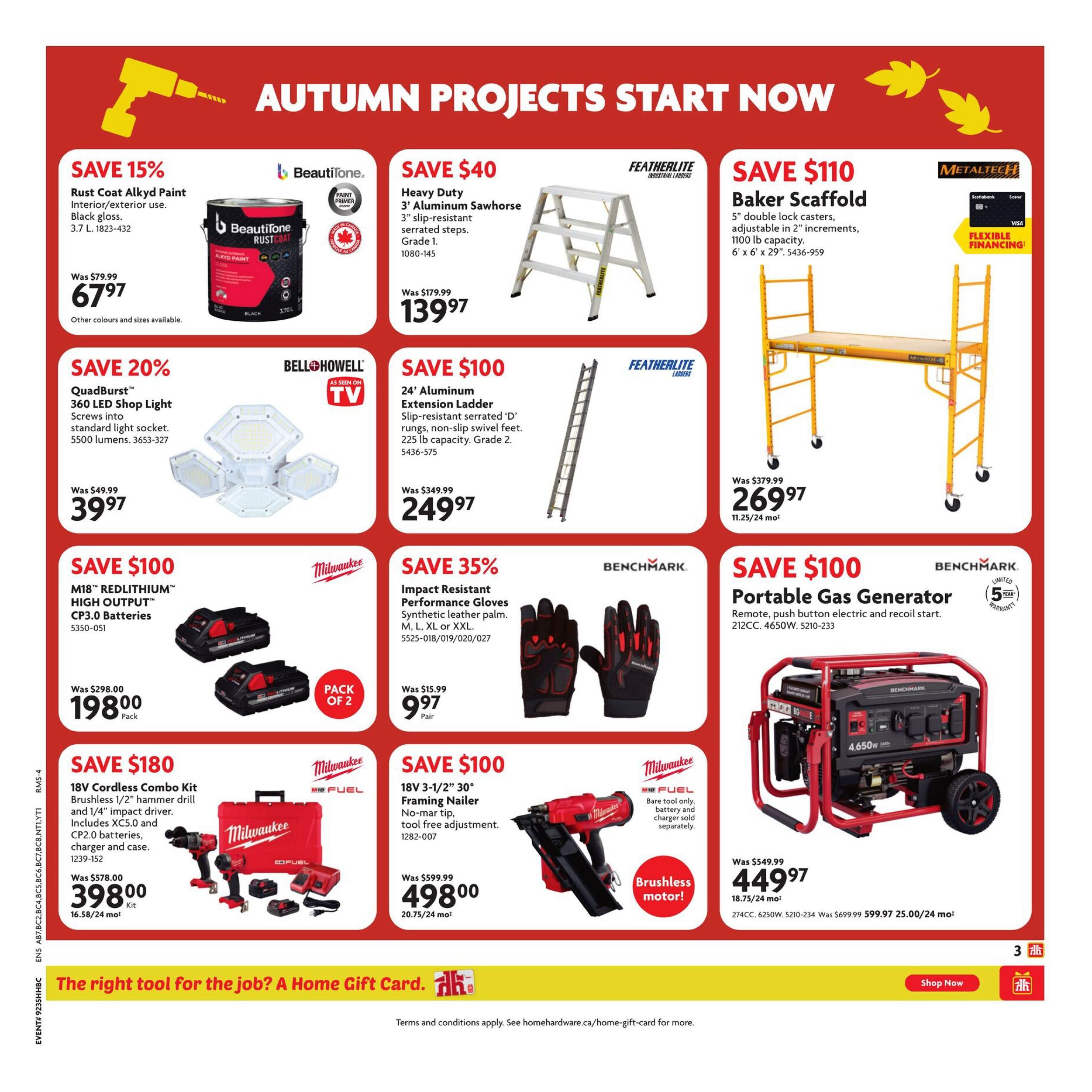 Home Hardware Building Centre (BC) Flyer August 27 to September 9