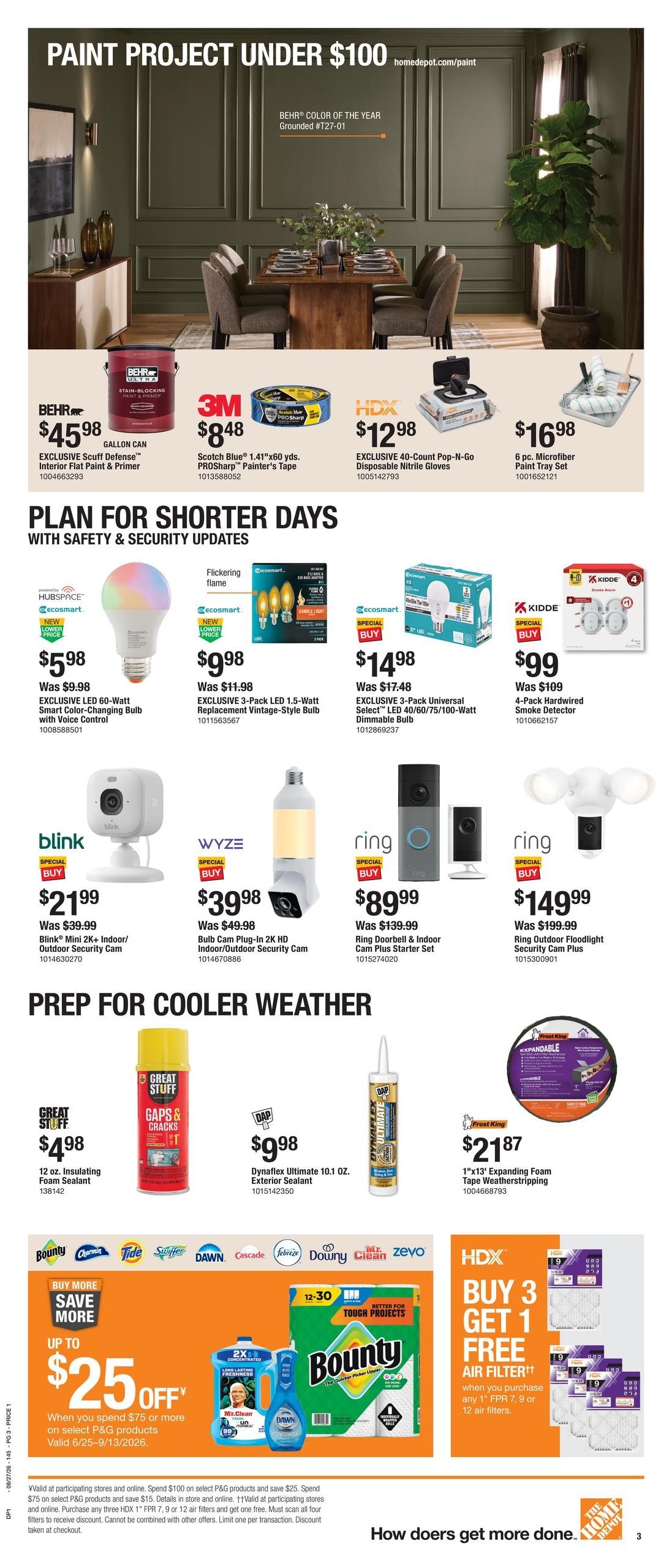 Home Depot (Honolulu–Aiea Area, HI) Labor Day Savings Weekly Ad August 27 - September 9, 2026