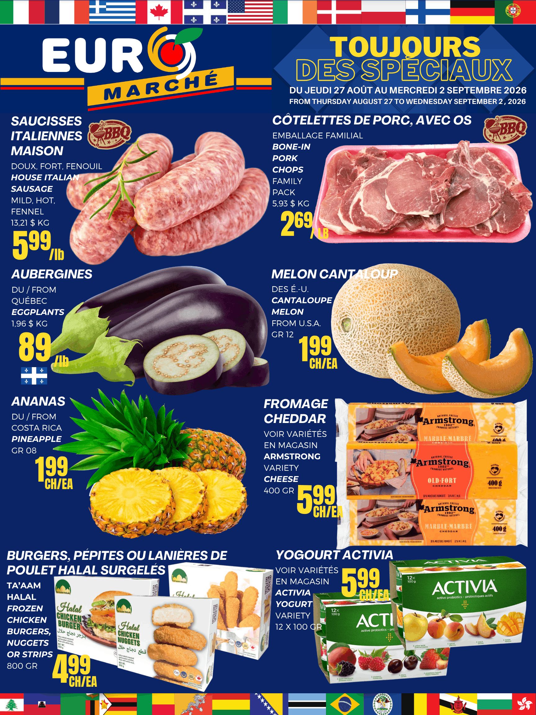 Euro Marche Flyer August 27 to September 2