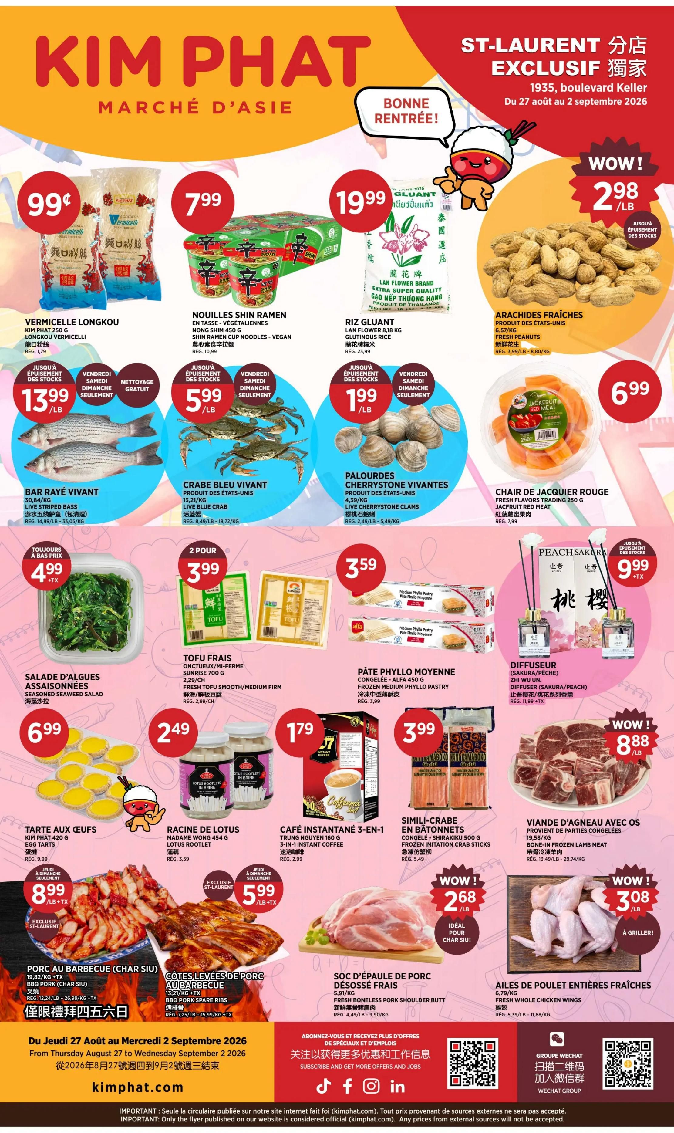 Kim Phat Flyer August 27 to September 2