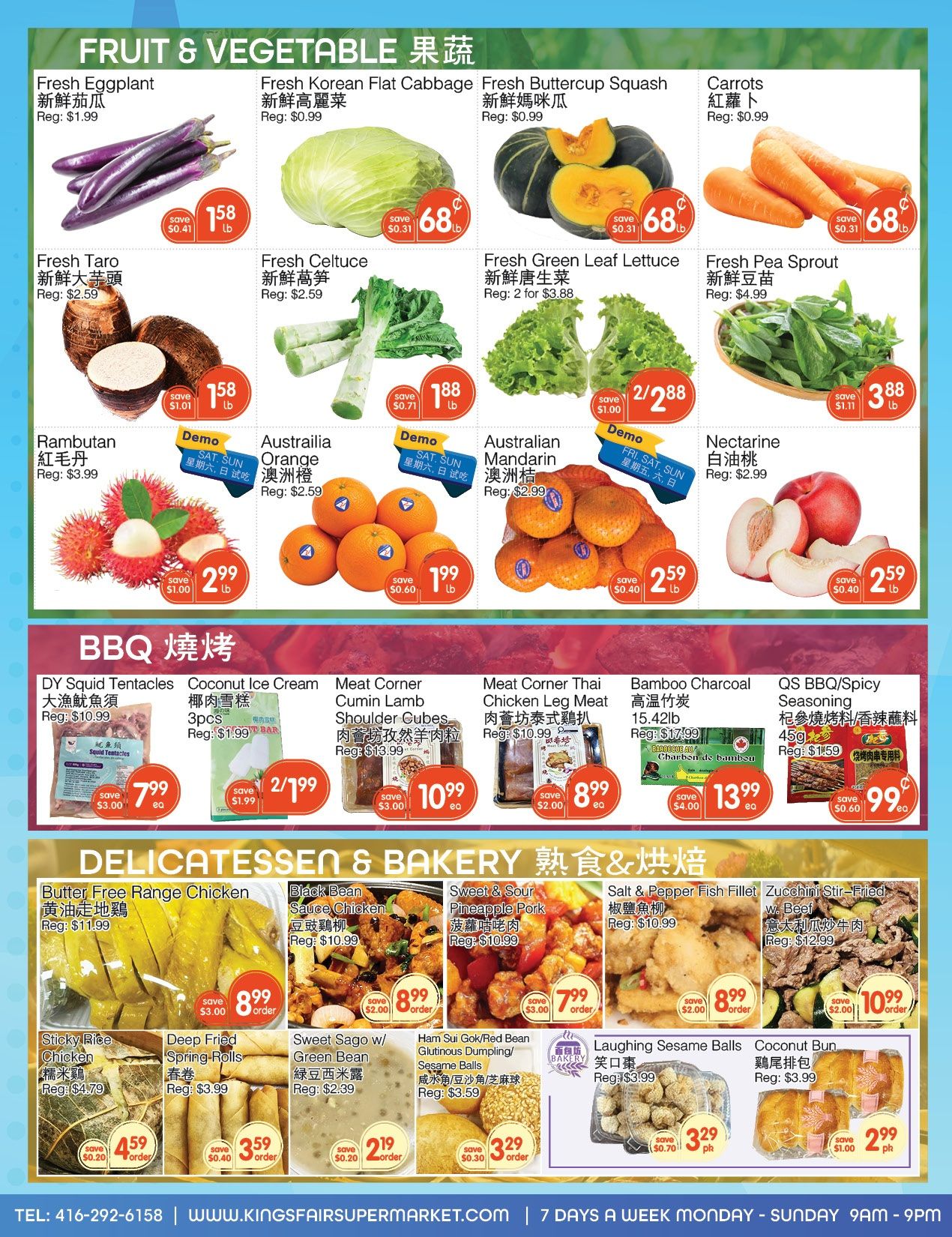 Kings Fair Supermarket Flyer August 27 to September 2