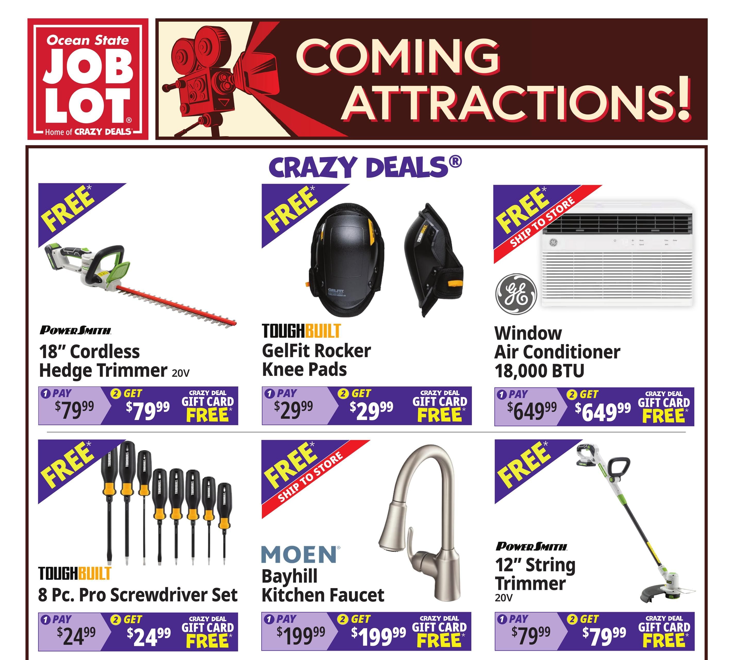 Ocean State Job Lot Coming Attractions Weekly Ad August 27 - September 2, 2026