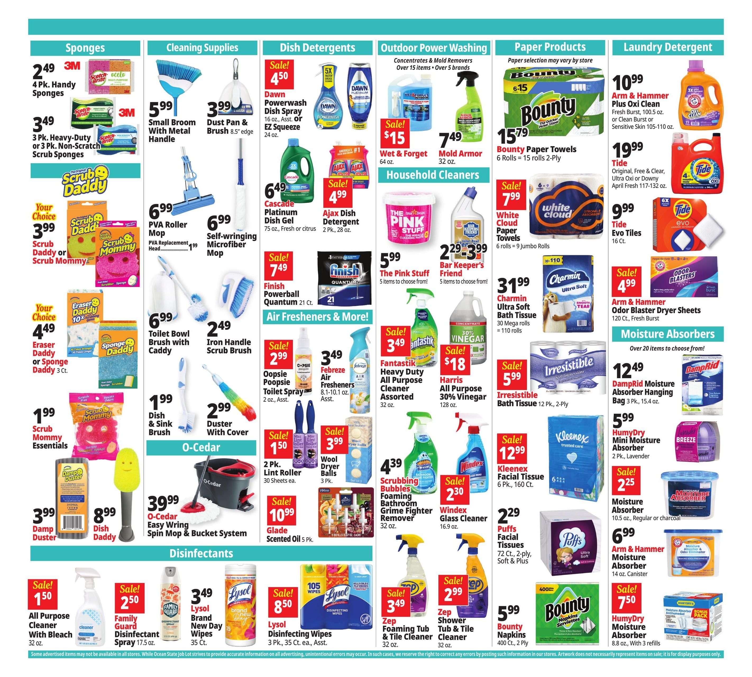 Ocean State Job Lot (Washington Area, DC) Weekly Ad August 27 - September 2, 2026