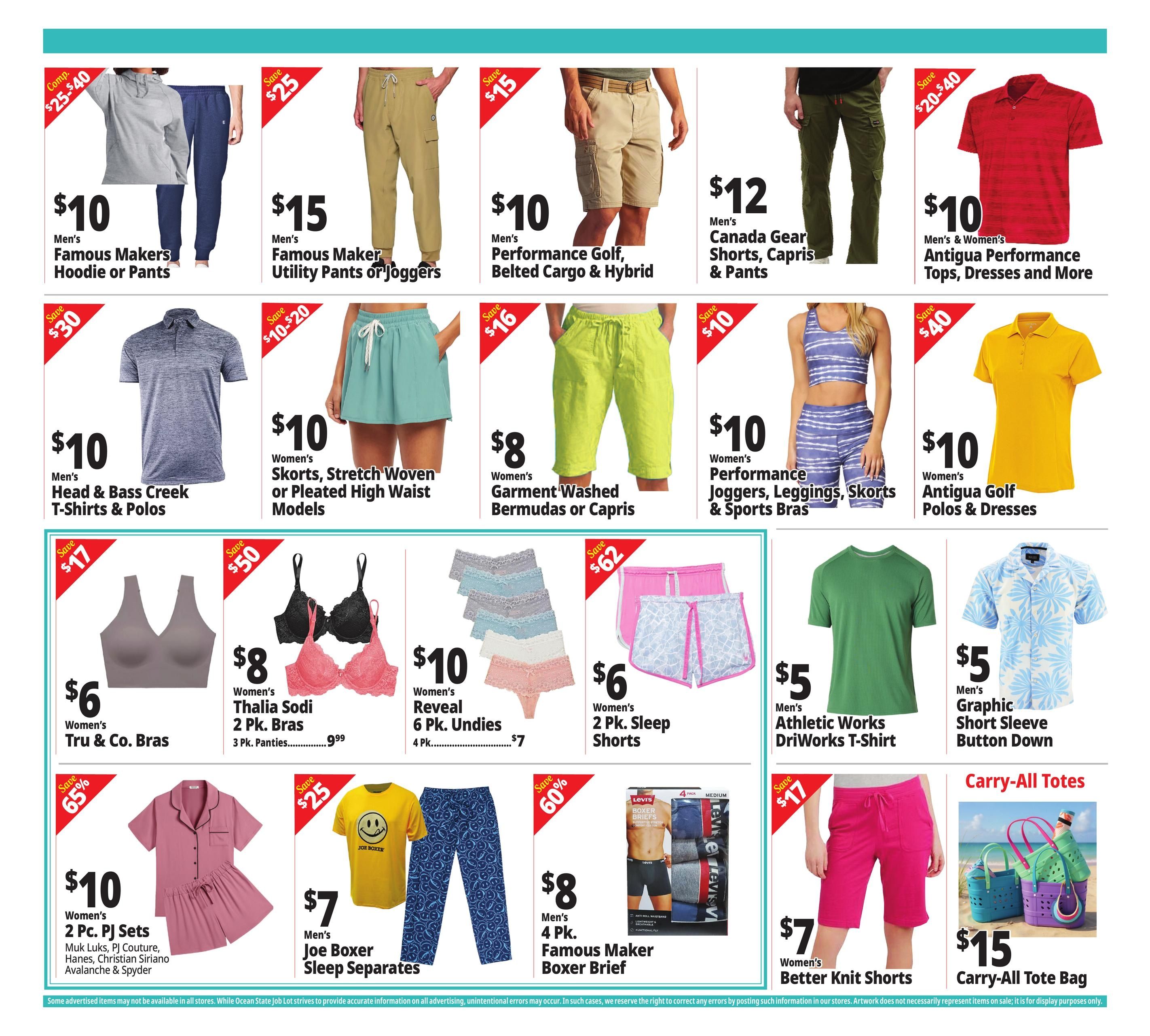 Ocean State Job Lot (Washington Area, DC) Weekly Ad August 27 - September 2, 2026