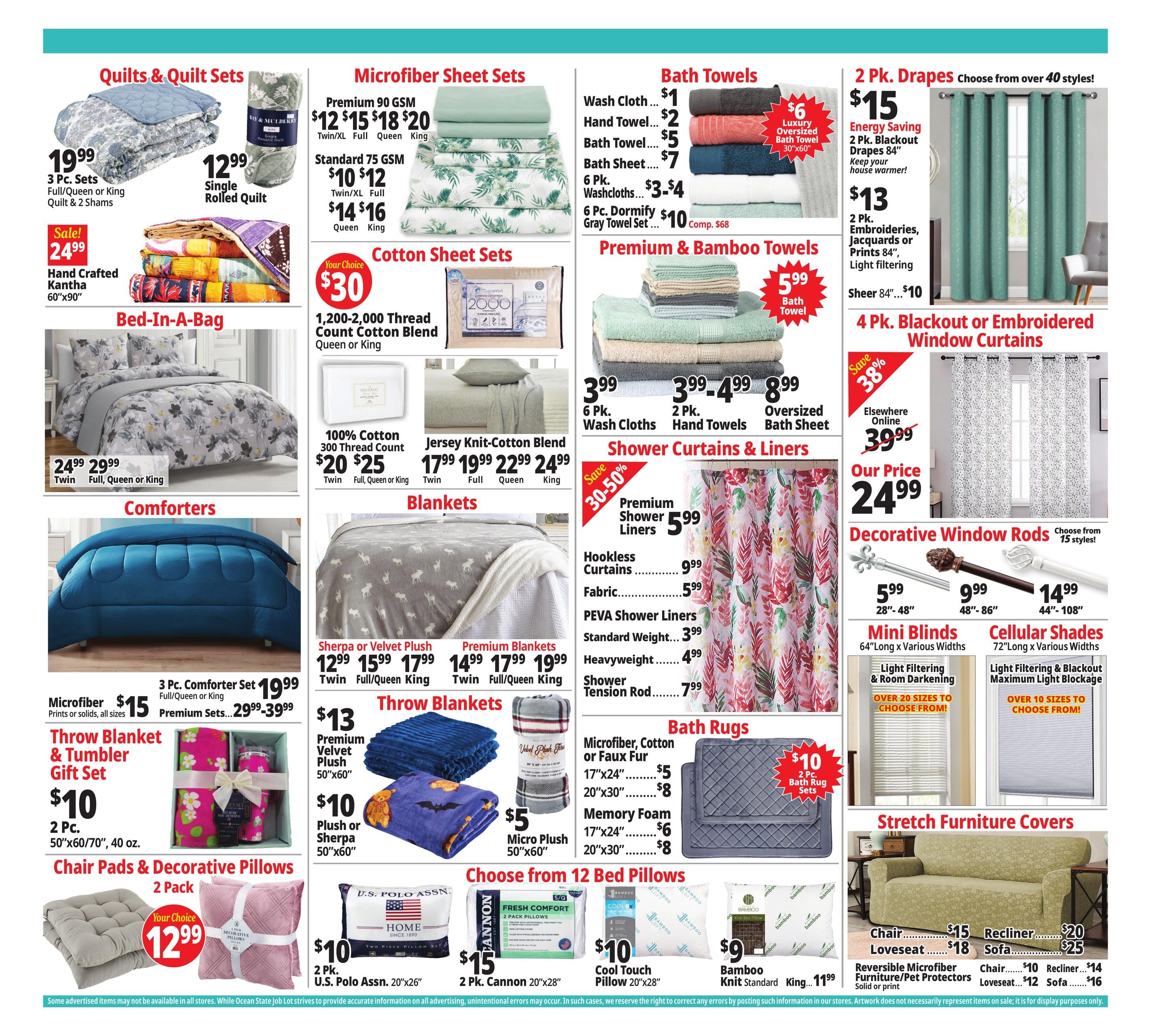 Ocean State Job Lot (Washington Area, DC) Weekly Ad August 27 - September 2, 2026
