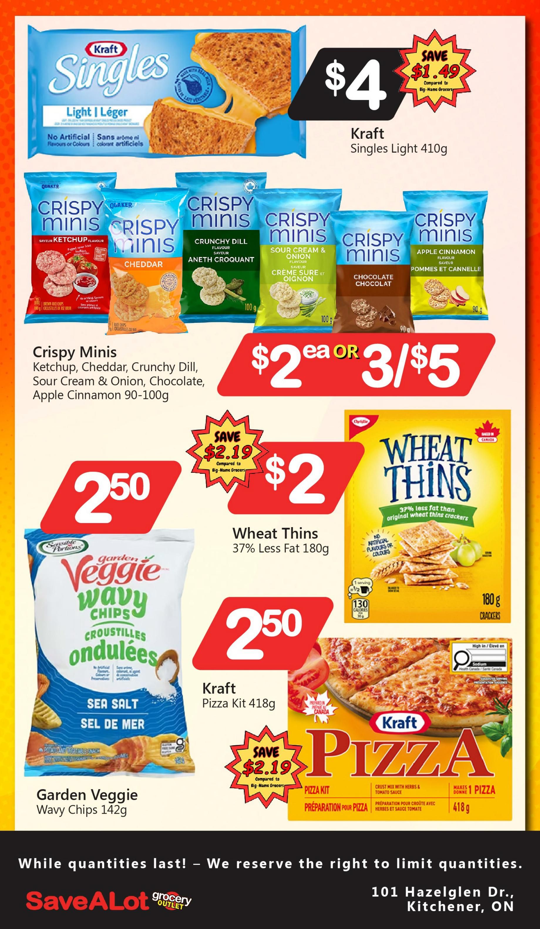 SaveALot Grocery Outlet Flyer August 27 to September 2