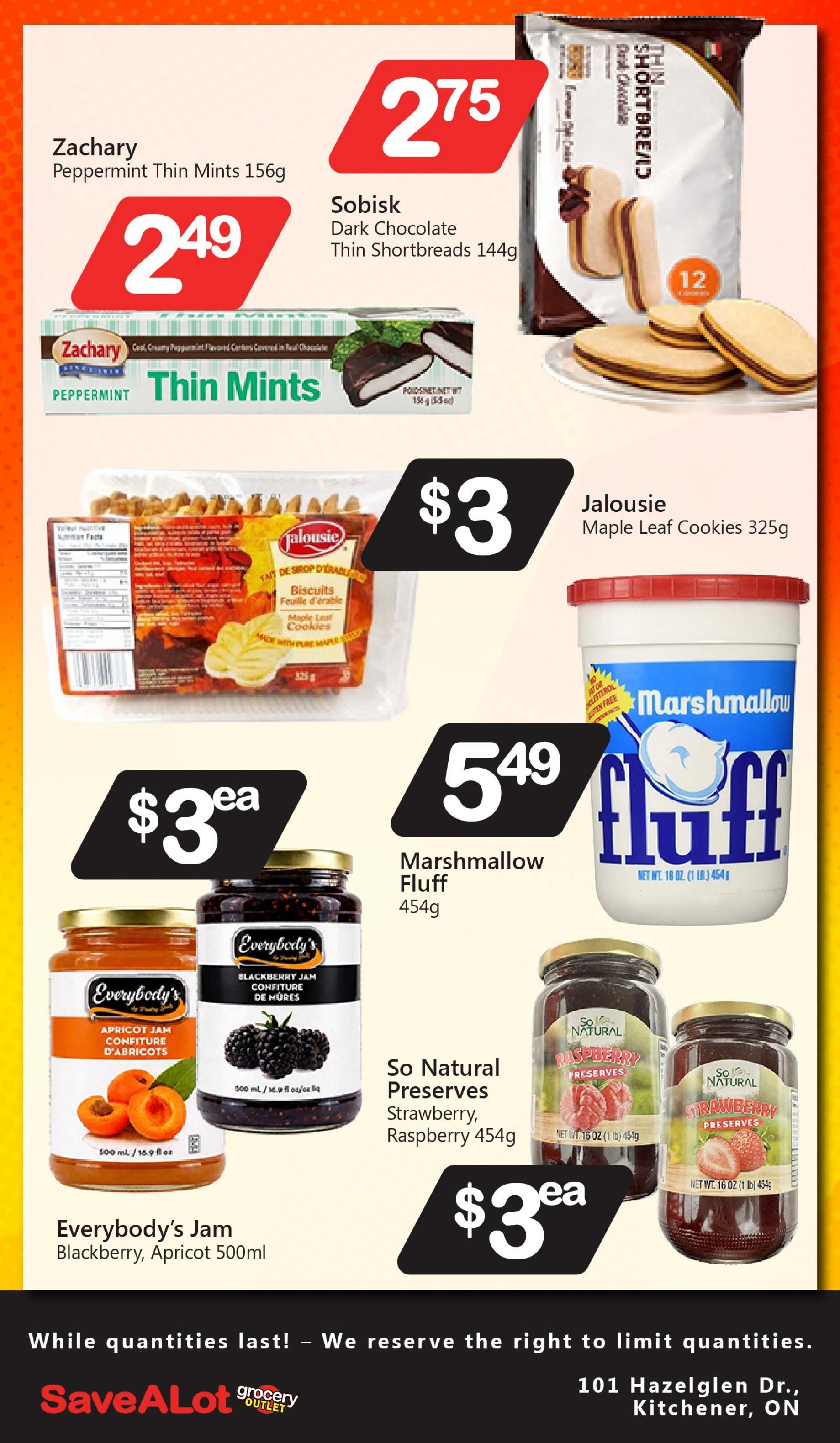 SaveALot Grocery Outlet Flyer August 27 to September 2