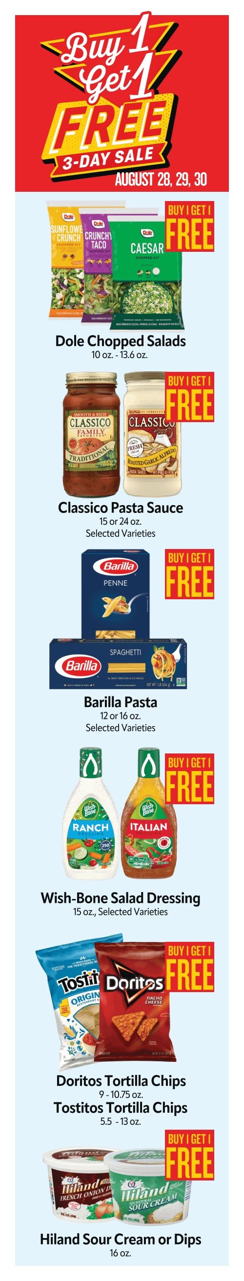Homeland Stores (Perry and Ponca City, OK) Weekly Ad August 26 - September 1, 2026