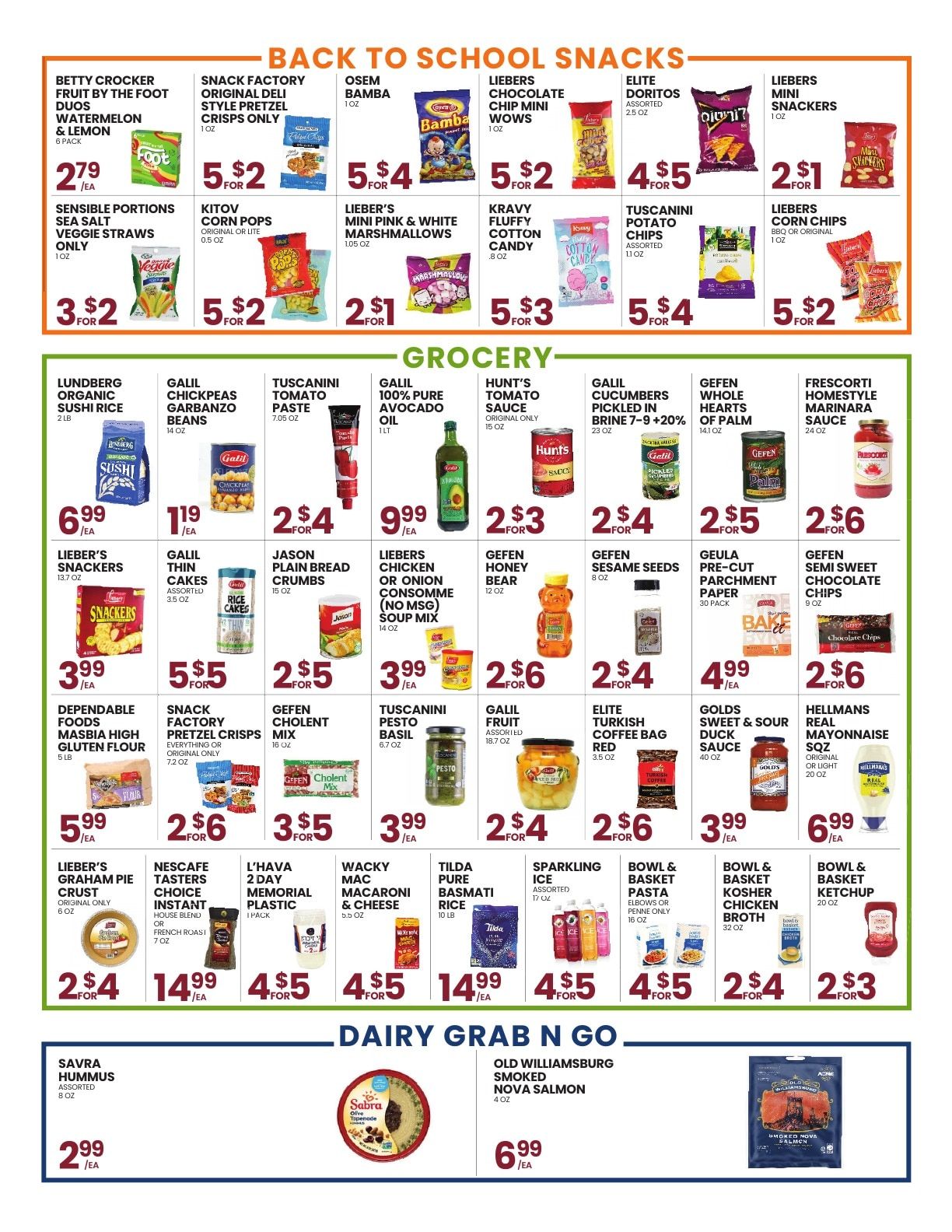 Aron's Kissena Farms Weekly Ad August 23 - 28, 2026