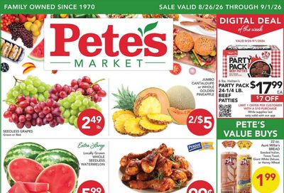 Pete's Fresh Market (Aurora Area, IL) Weekly Ad August 26 - September 1, 2026