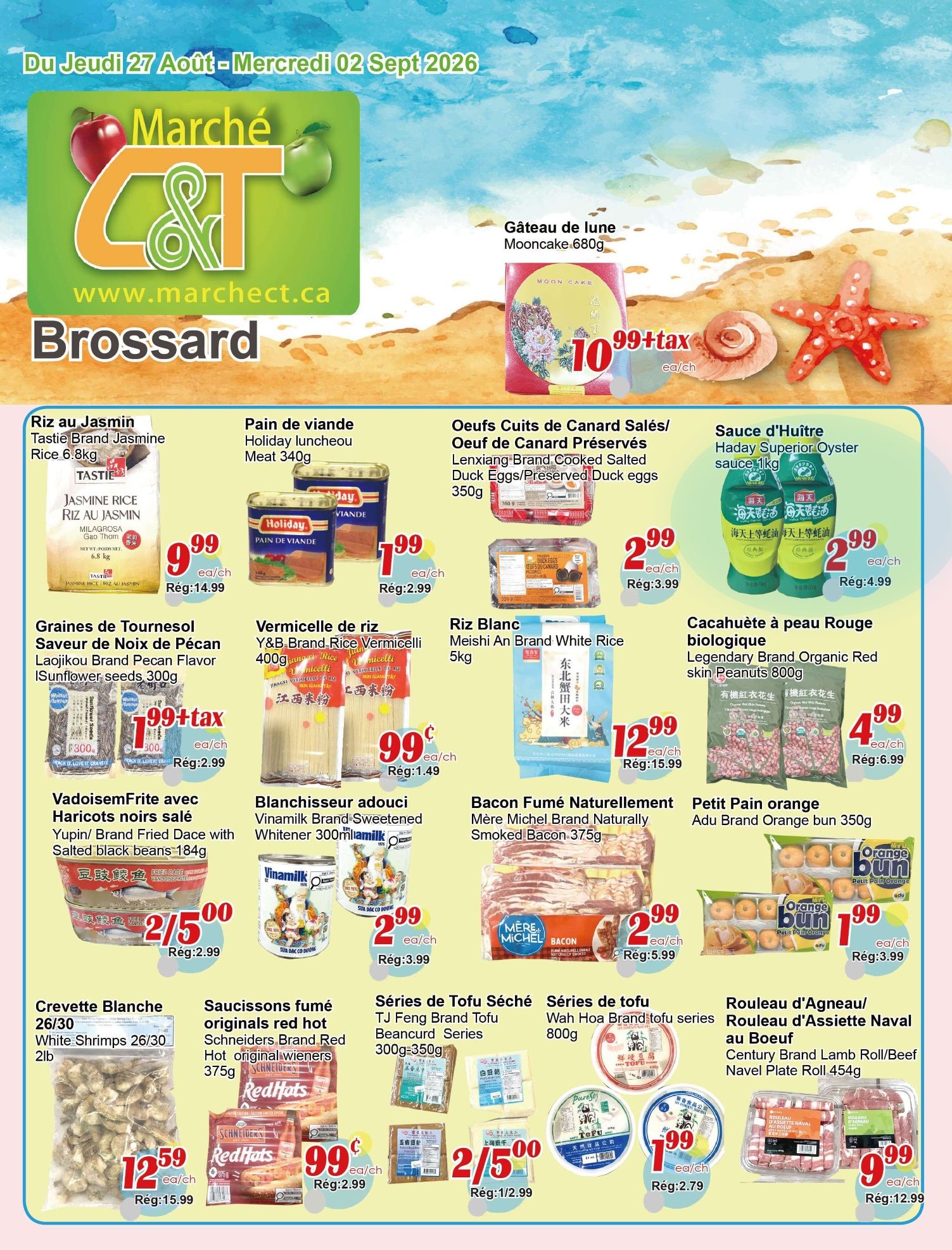 Marche C&T (Brossard) Flyer August 27 to September 2