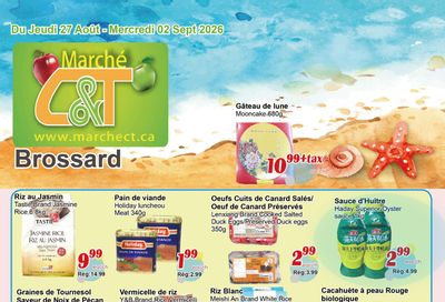 Marche C&T (Brossard) Flyer August 27 to September 2