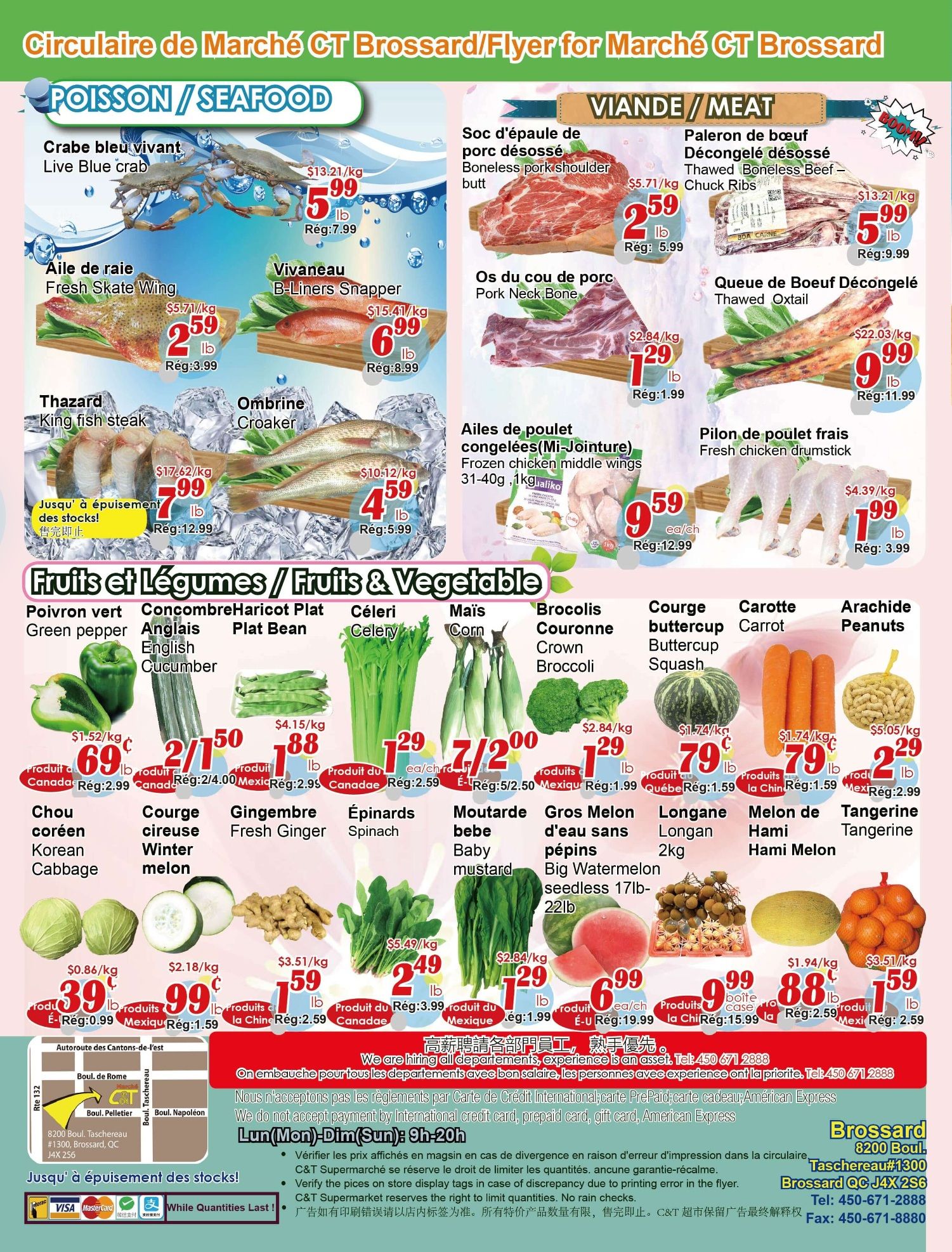 Marche C&T (Brossard) Flyer August 27 to September 2
