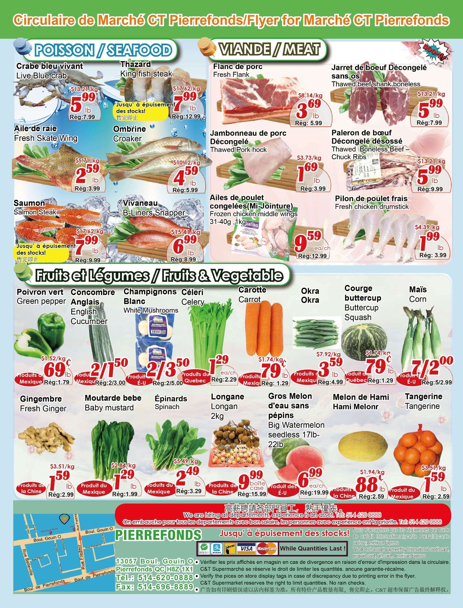 Marche C&T (Pierrefonds) Flyer August 27 to September 2