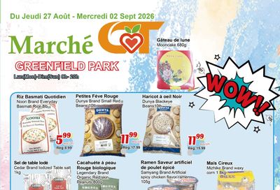 Marche C&T (Greenfield Park) Flyer August 27 to September 2