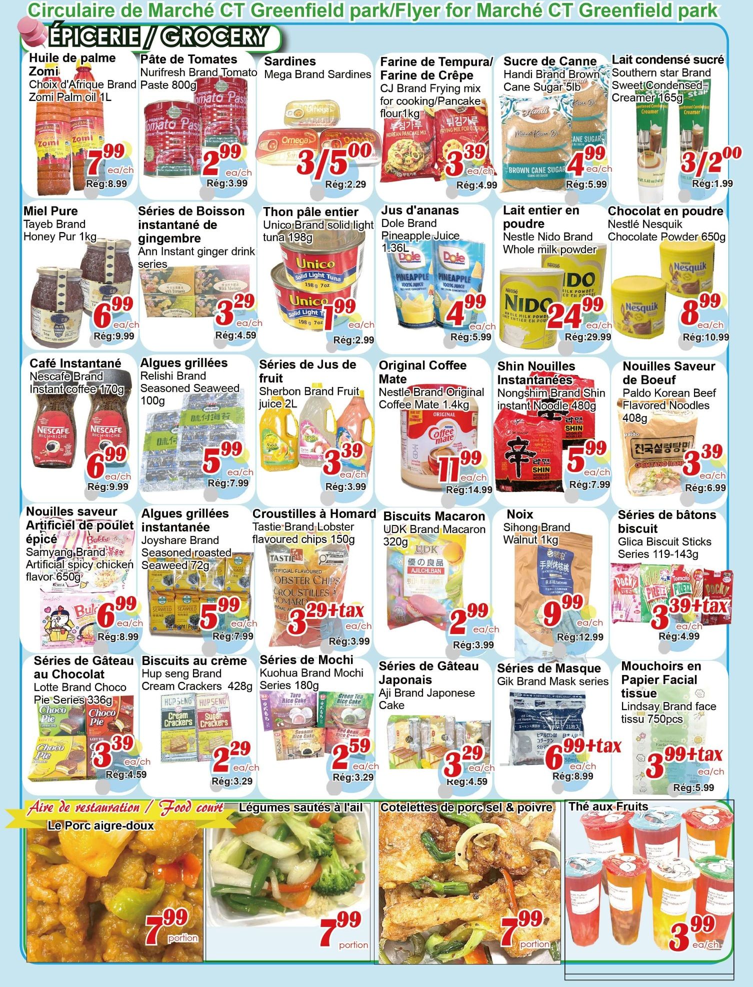 Marche C&T (Greenfield Park) Flyer August 27 to September 2