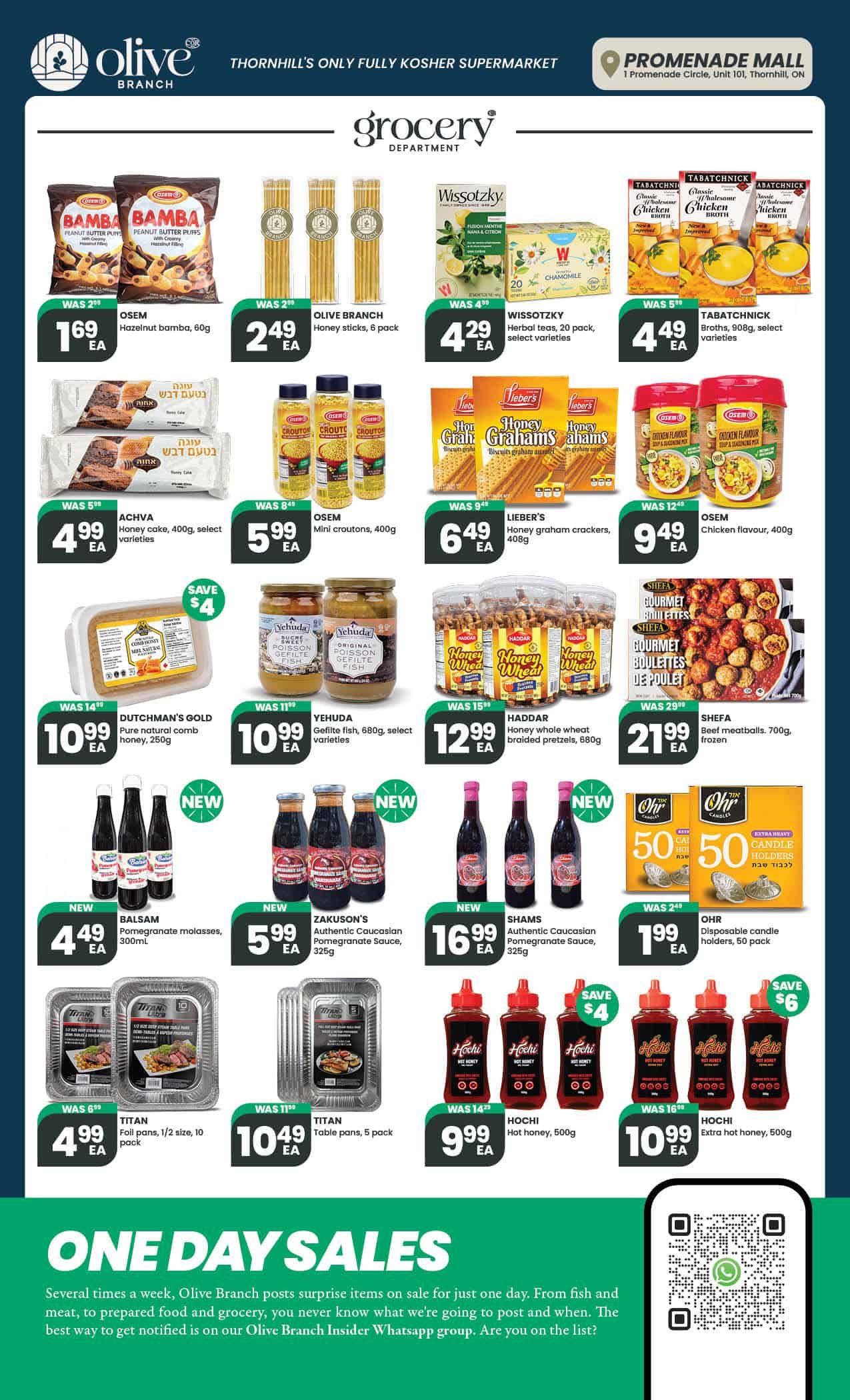 Olive Branch Flyer August 27 to September 2