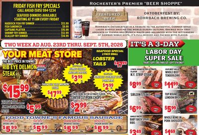 Food Towne Market Weekly Ad August 23 - September 5, 2026