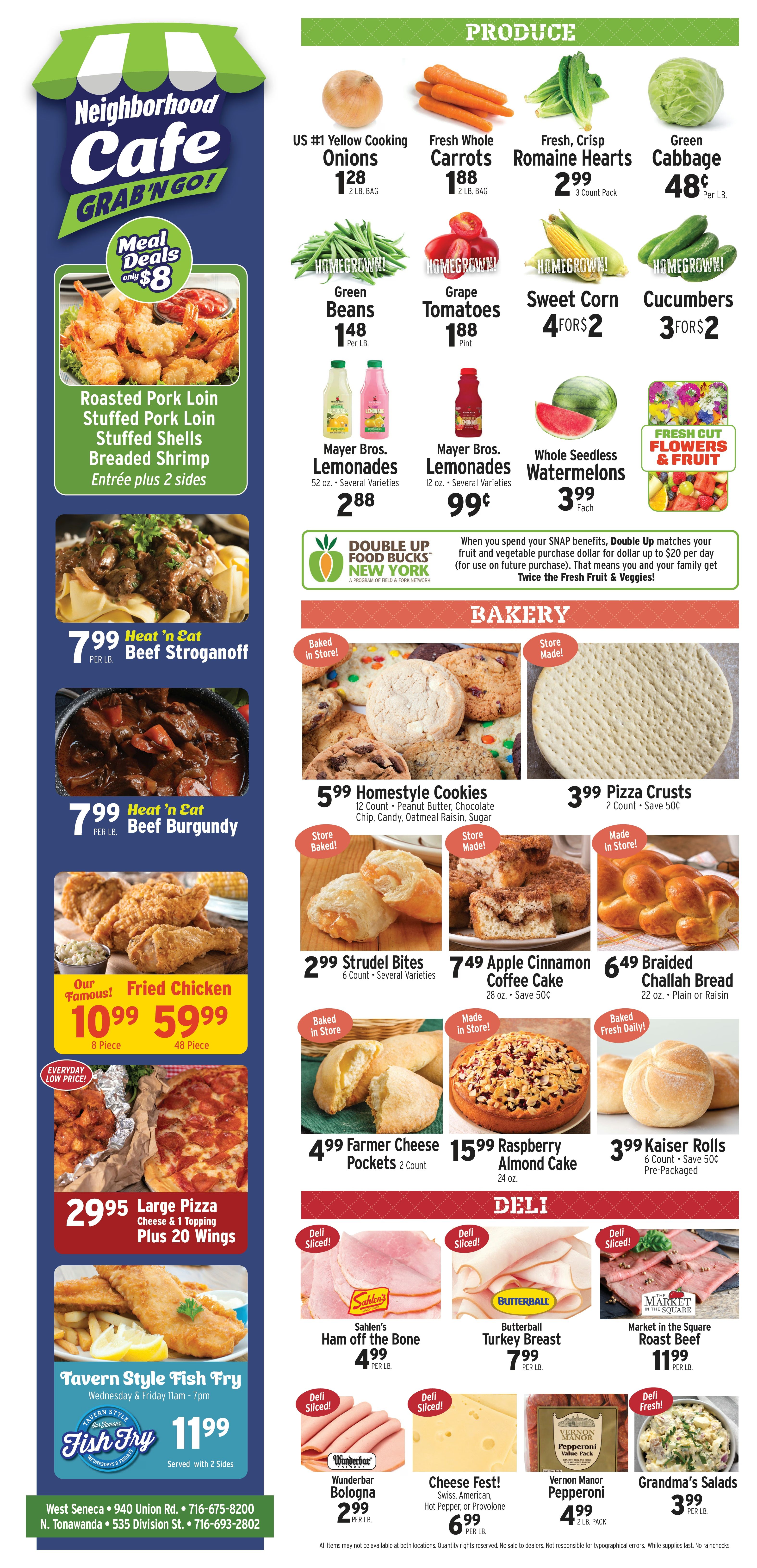 The Market in the Square Weekly Ad August 28 - September 3, 2026
