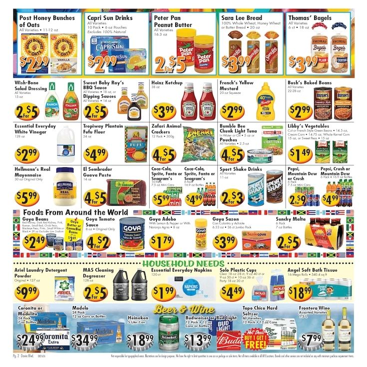 Ideal Food Basket (Fort Lauderdale, FL) Weekly Ad August 26 - September 1, 2026