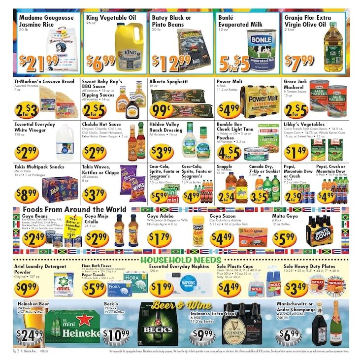 Ideal Food Basket (Miami, FL) Weekly Ad August 26 - September 1, 2026