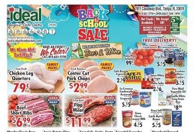 Ideal Food Basket (Tampa, FL) Weekly Ad August 26 - September 1, 2026