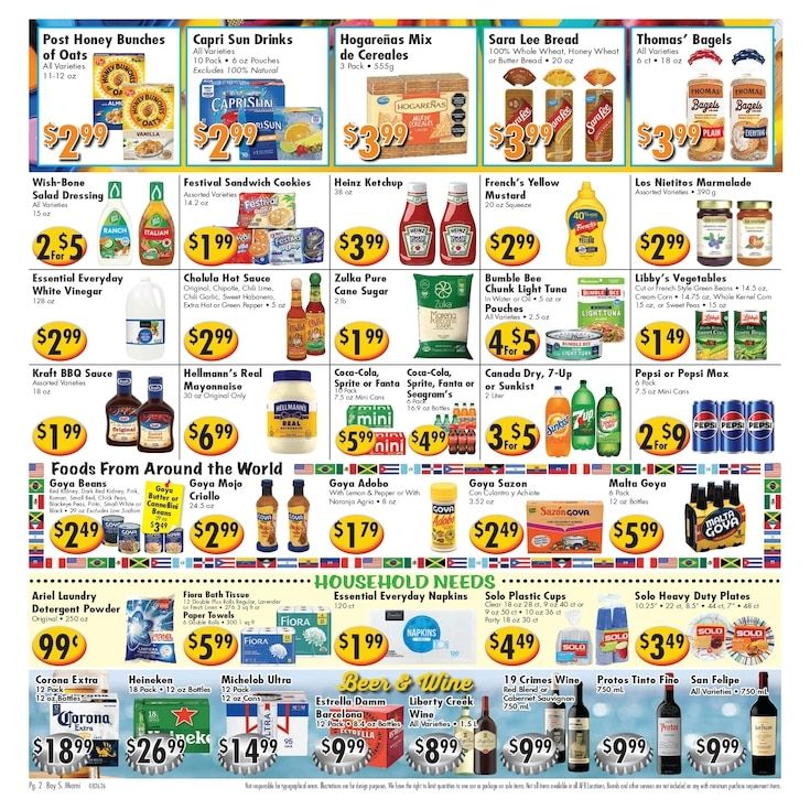 Ideal Food Basket (Miami Beach, FL) Weekly Ad September 2 - 8, 2026