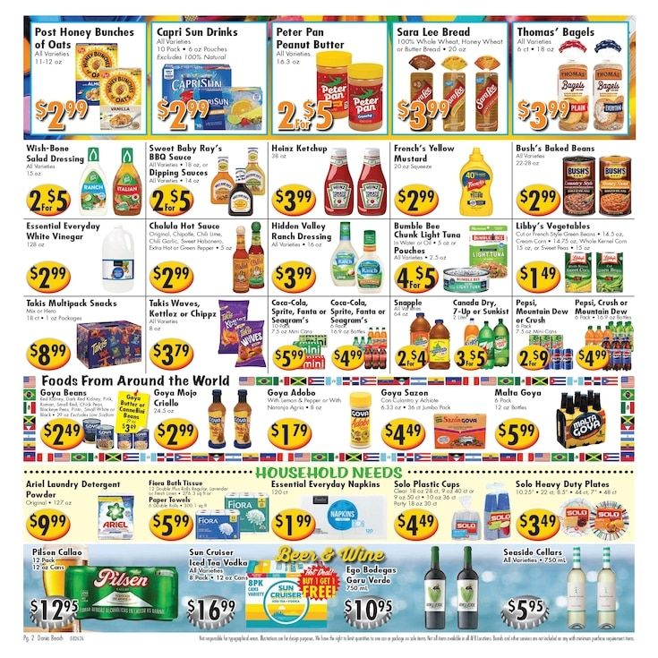 Ideal Food Basket (Dania Beach, FL) Weekly Ad August 26 - September 1, 2026