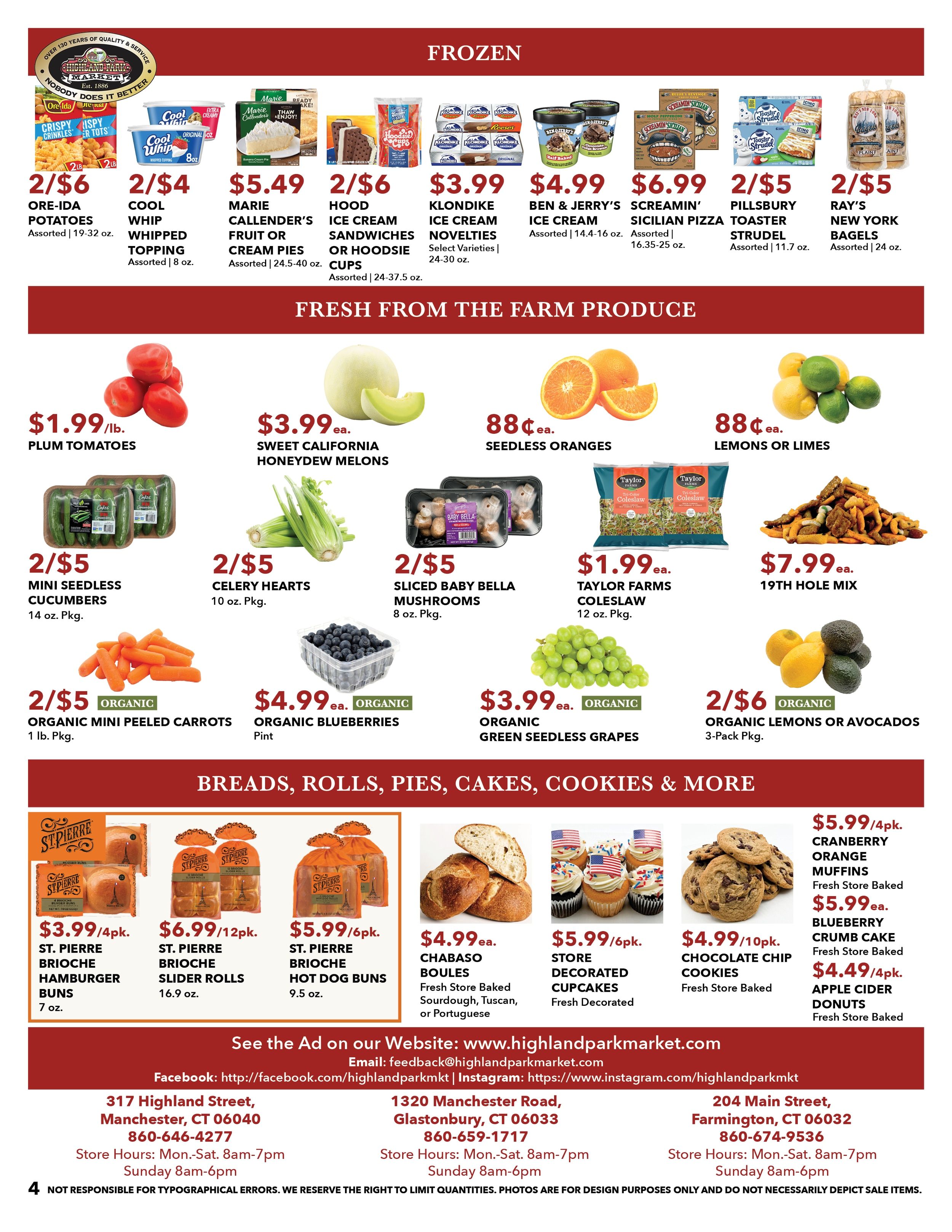 Highland Park Market (Connecticut) Weekly Ad August 30 - September 5, 2026