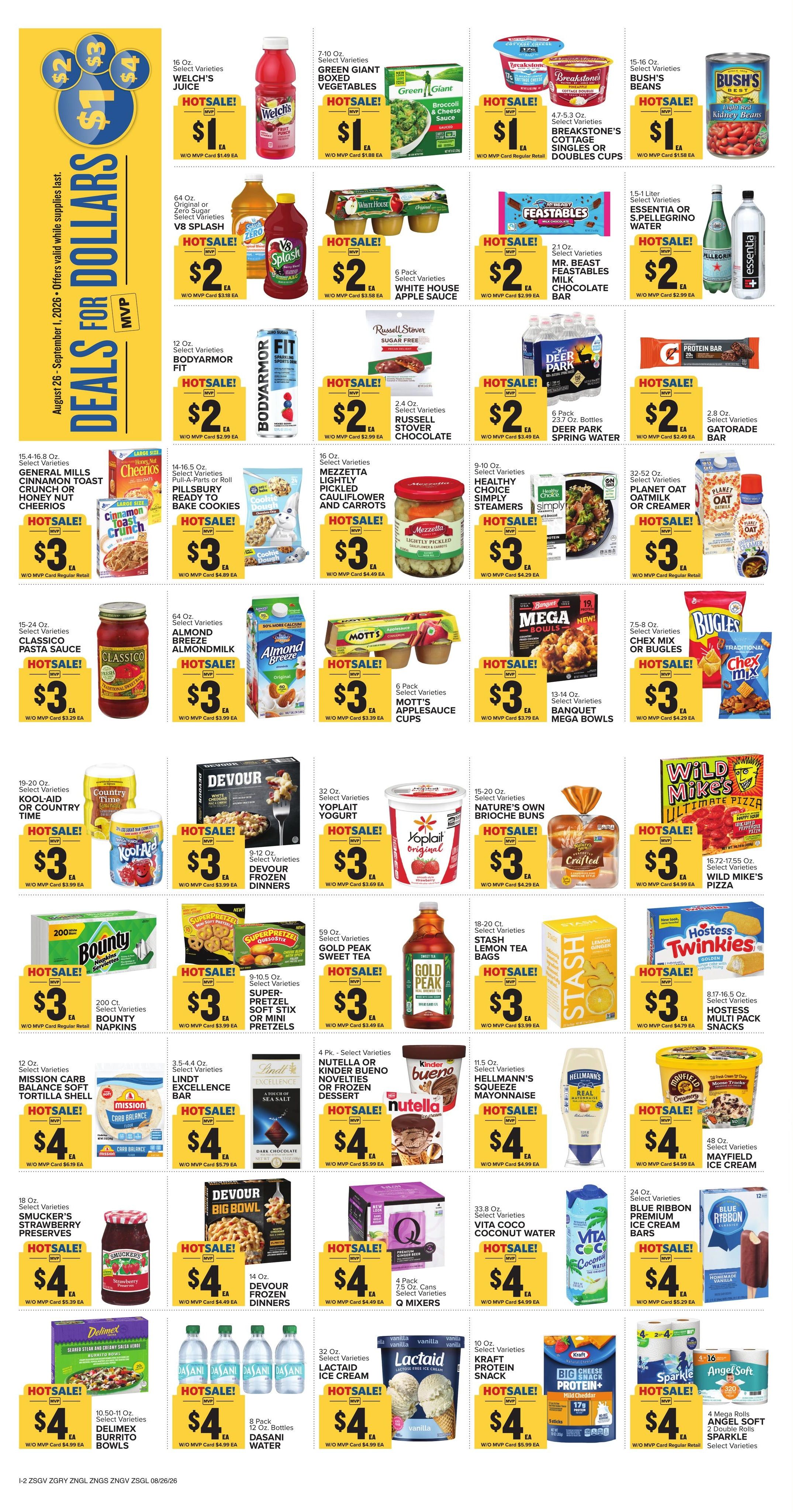 Food Lion (Tuxedo–Flat Rock Area, NC–SC) Weekly Ad August 26 - September 1, 2026