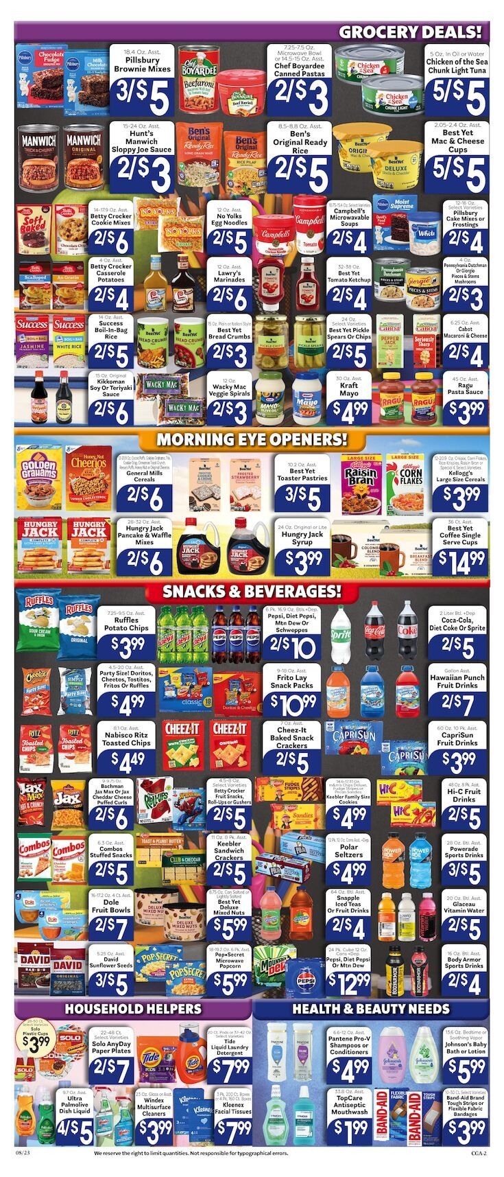Valley Market and Jim's Great American Weekly Ad August 23 - 29, 2026