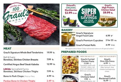 Graul's Market Weekly Ad August 21 - September 3, 2026