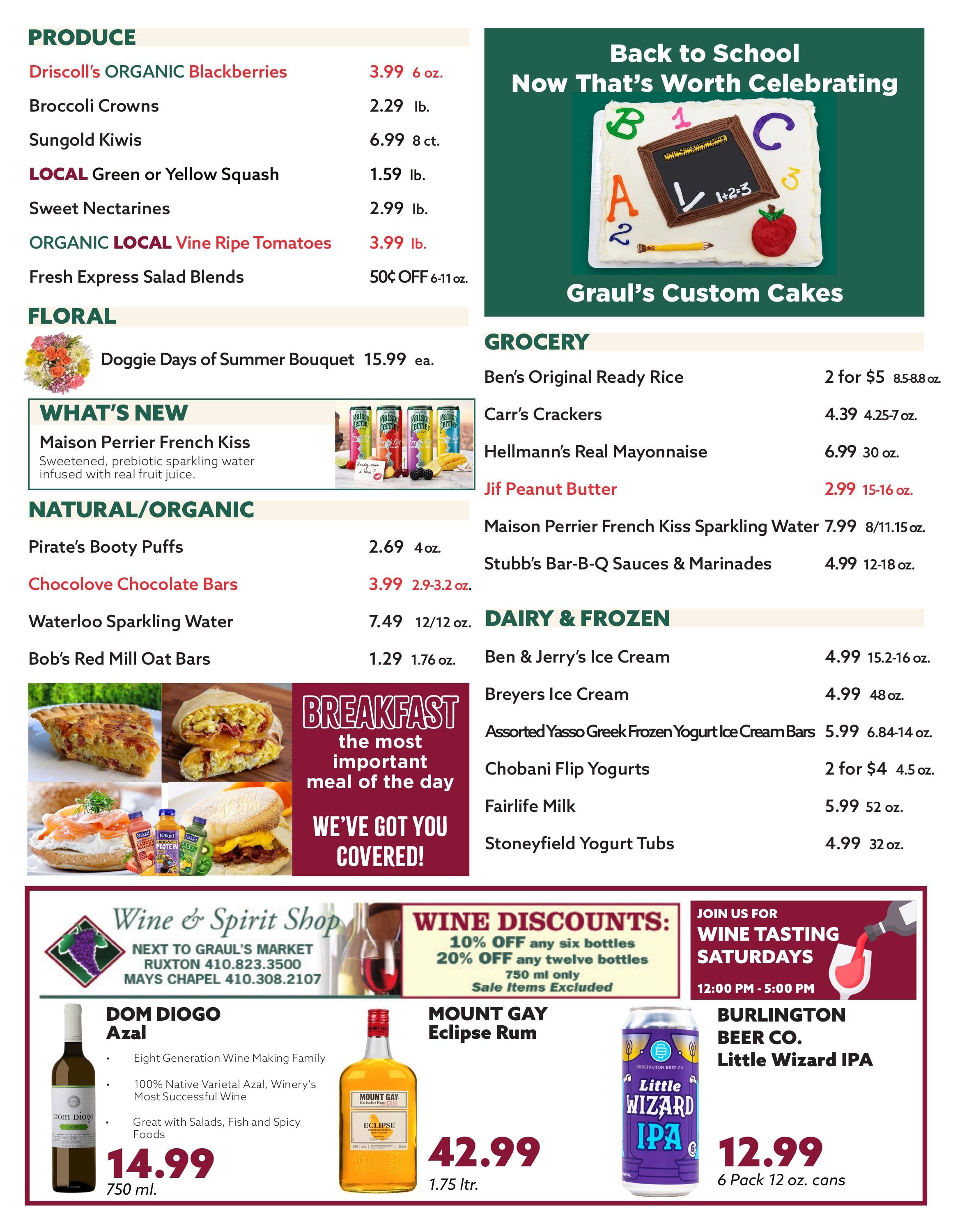 Graul's Market Weekly Ad August 21 - September 3, 2026